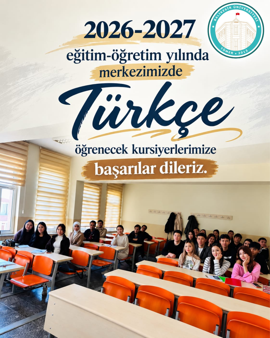 Merkezimizde 2026-2027 Eğitim-Öğretim Yılının İlk Dersi Gerçekleştirildi