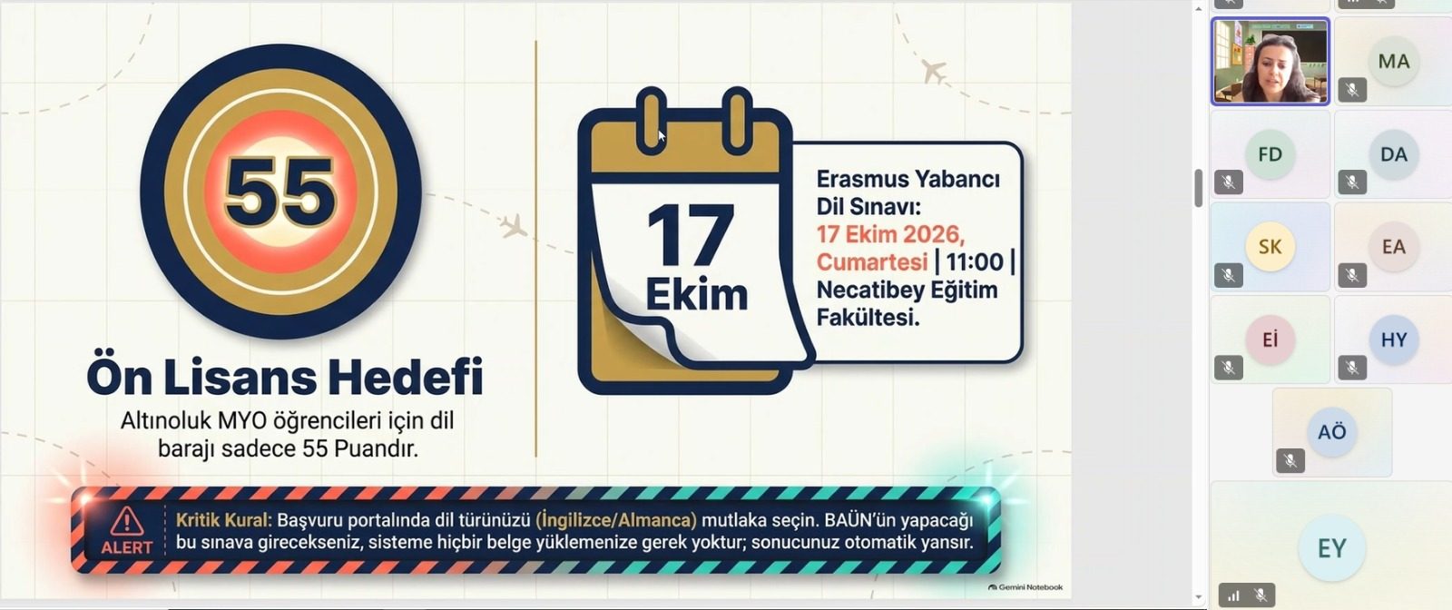Erasmus Eğitimi 3