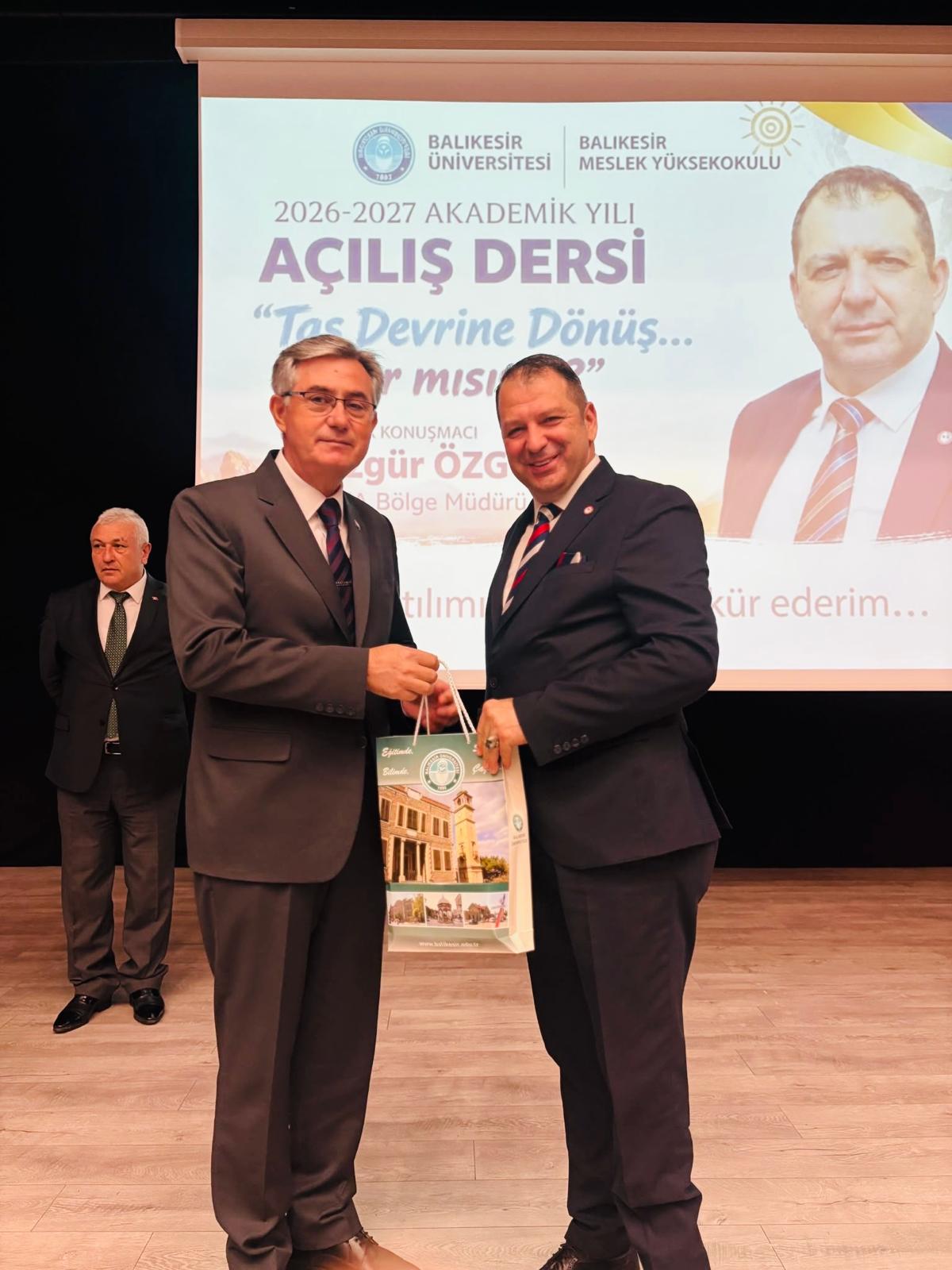Balıkesir Meslek Yüksekokulunda 2026-2027 Eğitim-Öğretim Yılı Açılış Dersi Gerçekleştirildi 7
