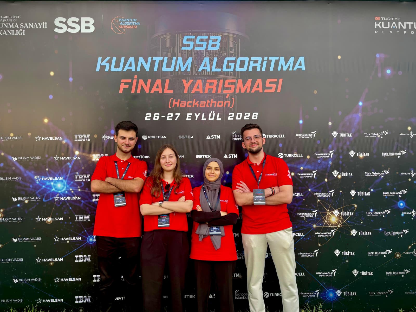 Öğrencilerimiz SSB Kuantum Algoritma Yarışması’nda Finalde!