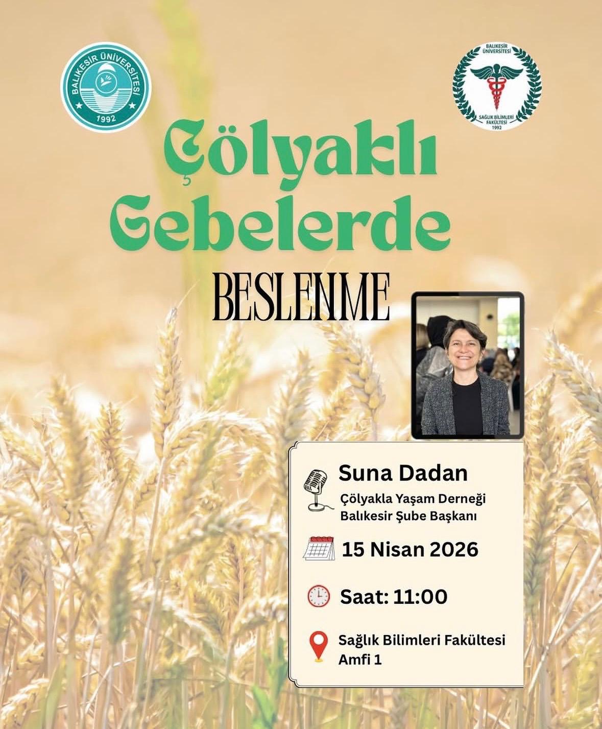 Çölyaklı Gebelerde Beslenme Konulu Bilgilendirme Etkinliği Gerçekleştirildi