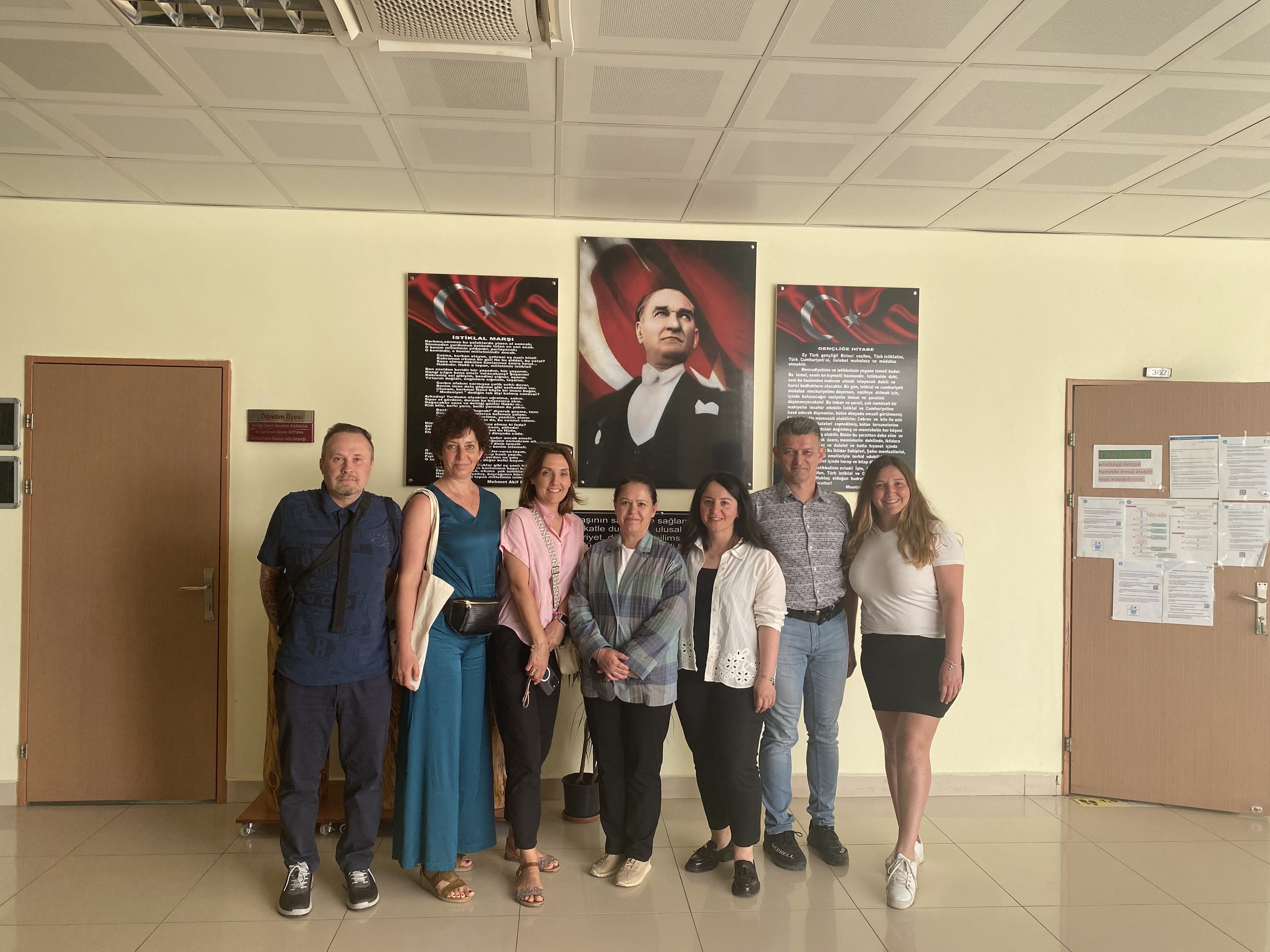 Üniversiteler Arası Akademik İş Birliği ve Bölüm Tanıtım Ziyareti Gerçekleştirildi  1