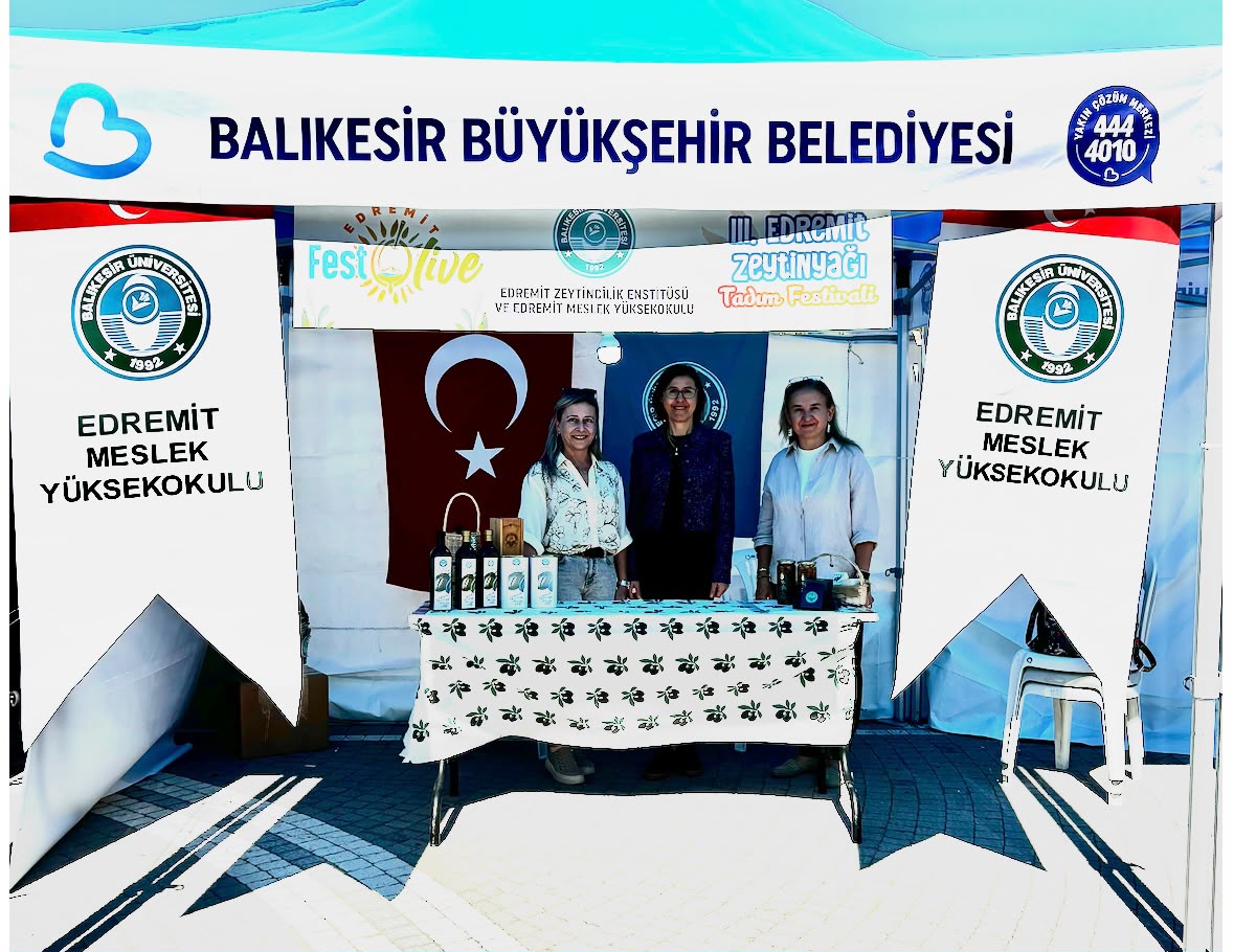 Edremit Meslek Yüksekokulu III. Festolive Edremit Zeytinyağı Tadım Festivalinde 2
