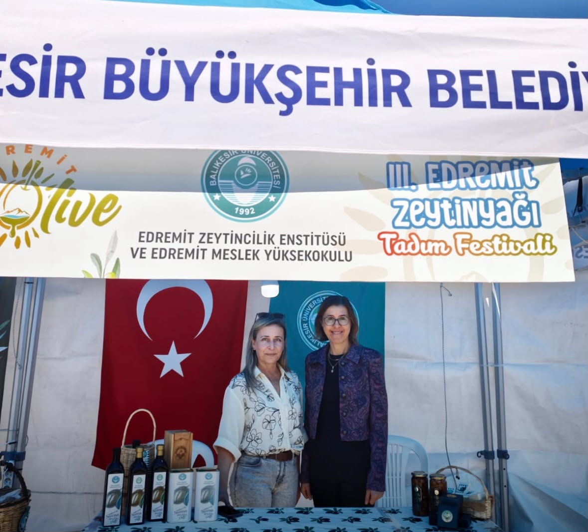 Edremit Vocational School at the 3rd Festolive Edremit Olive Oil Tasting Festival