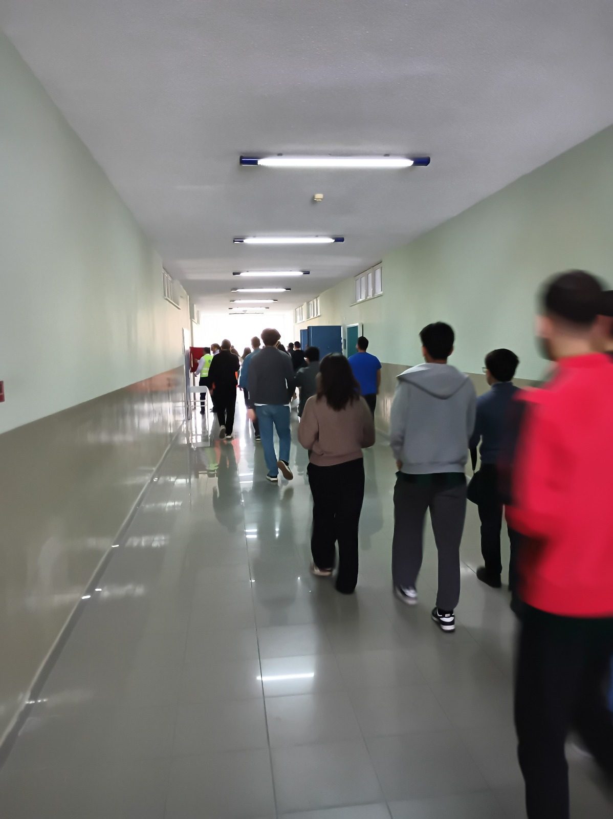 Fakültemizde Deprem Anı ve sonrası Yangın/Tahliye tatbikatı  5