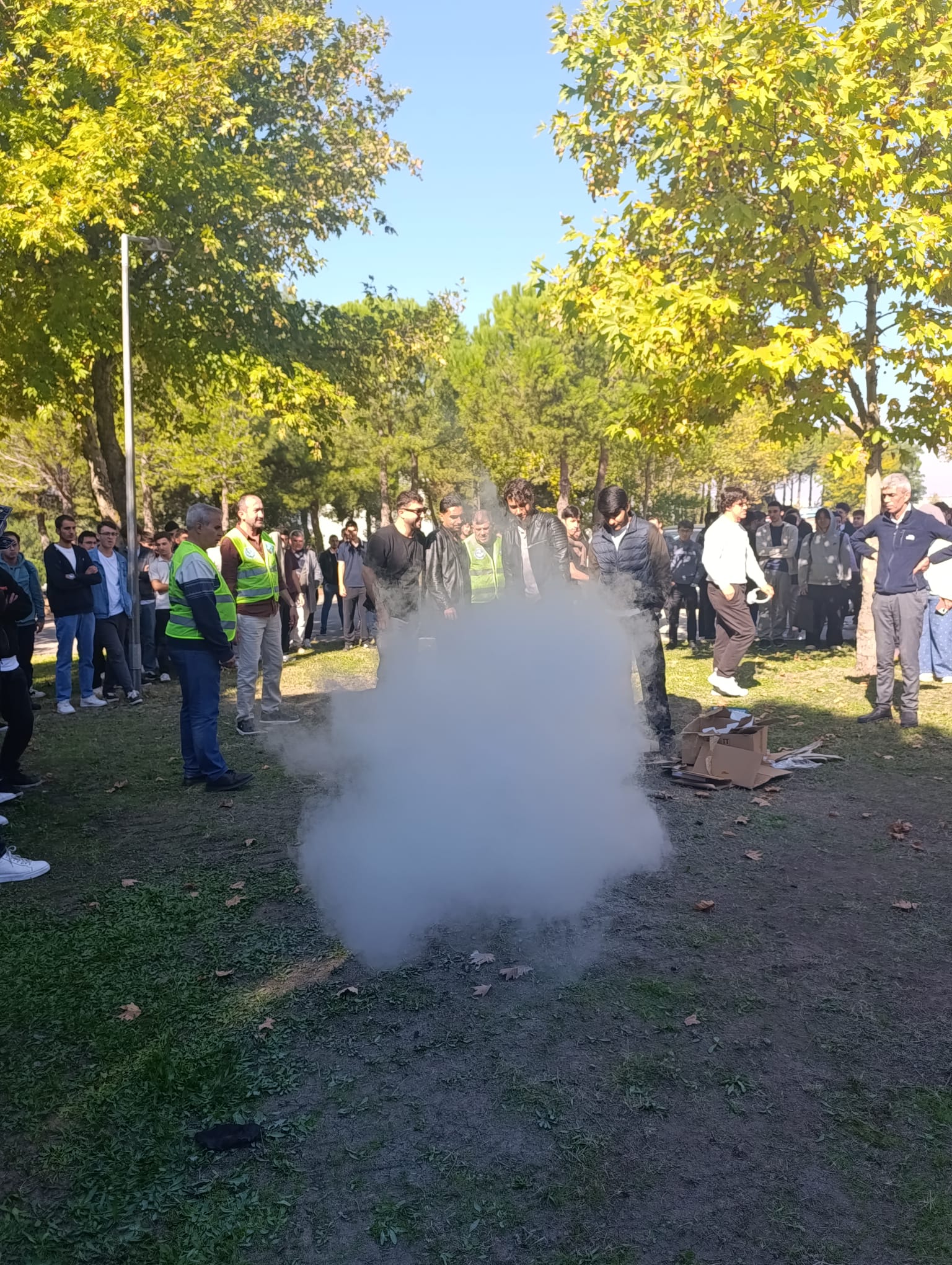 Earthquake Ani and post Fire/Tahliye in our faculties