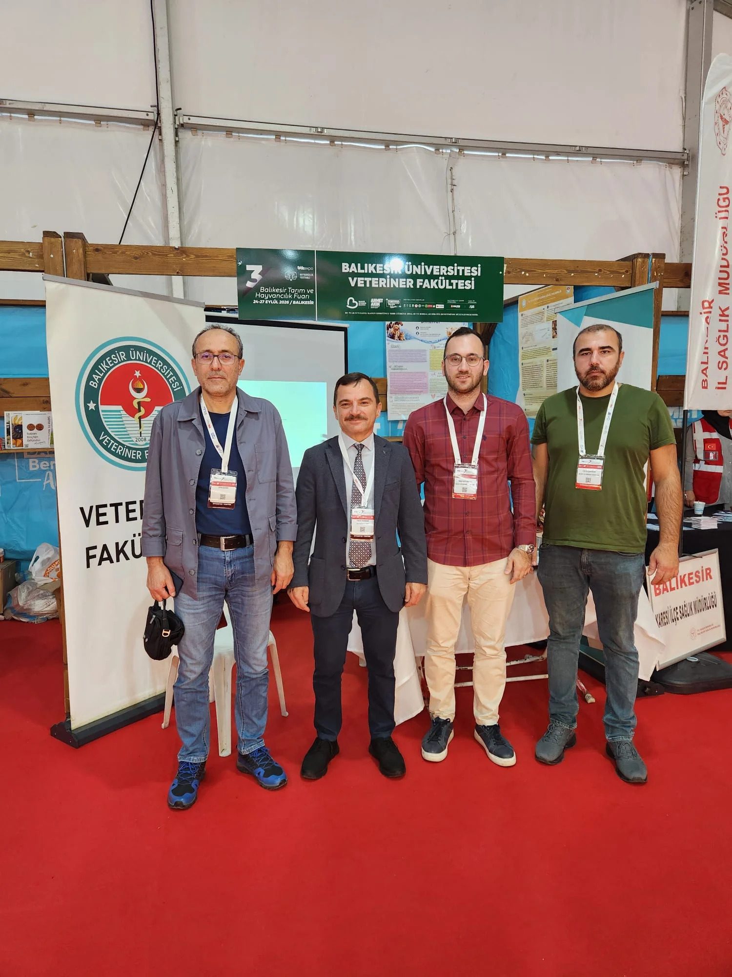 Veteriner Fakültemiz 3. Balıkesir Tarım ve Hayvancılık Fuarında Bilimsel ve Akademik Katkılarıyla Yer Aldı