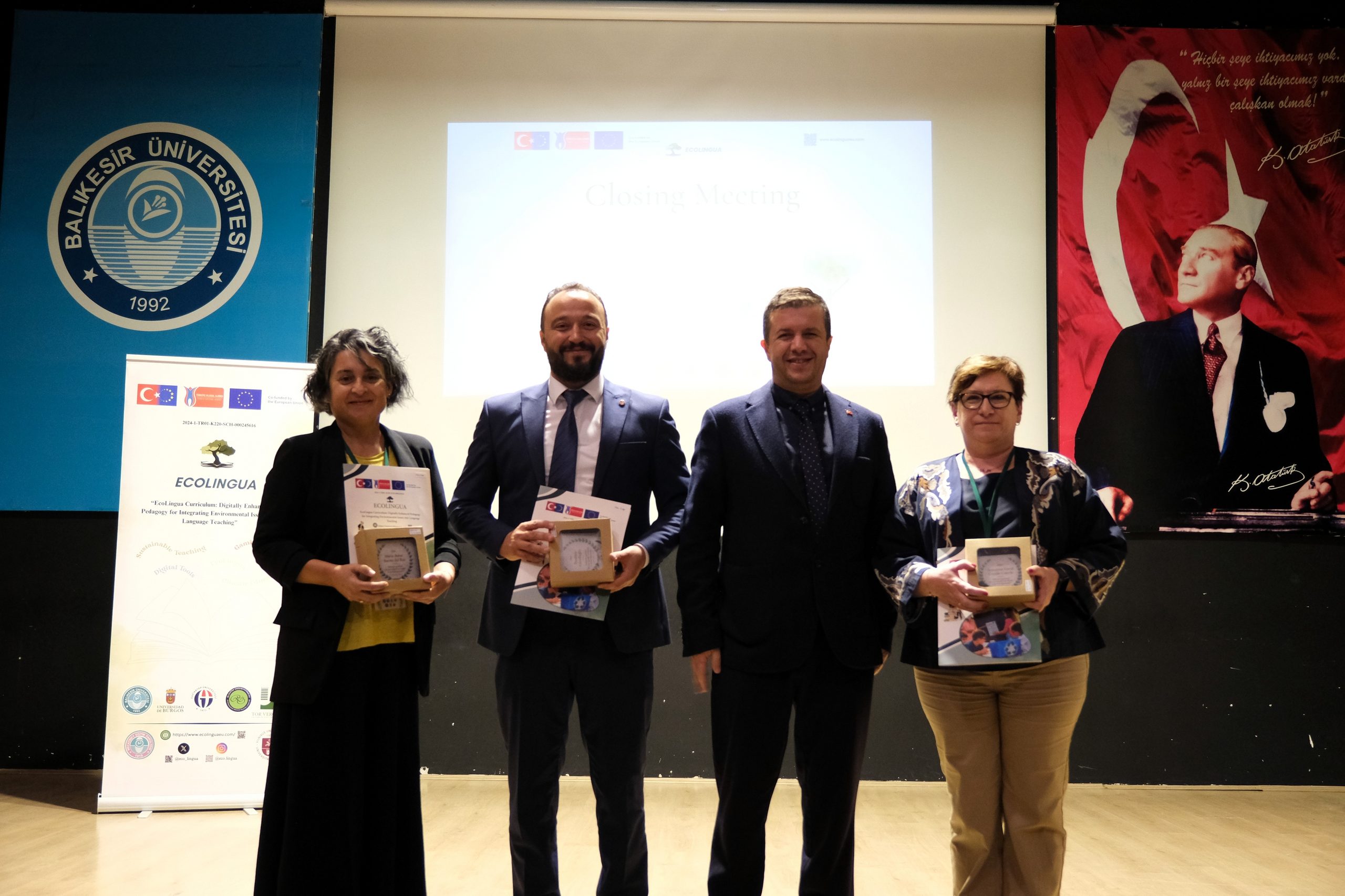 BAÜN'de Çevre Bilinci ve Yabancı Dil Eğitimi Buluşturan Uluslararası EcoLingua Projesi Tamamlandı 10
