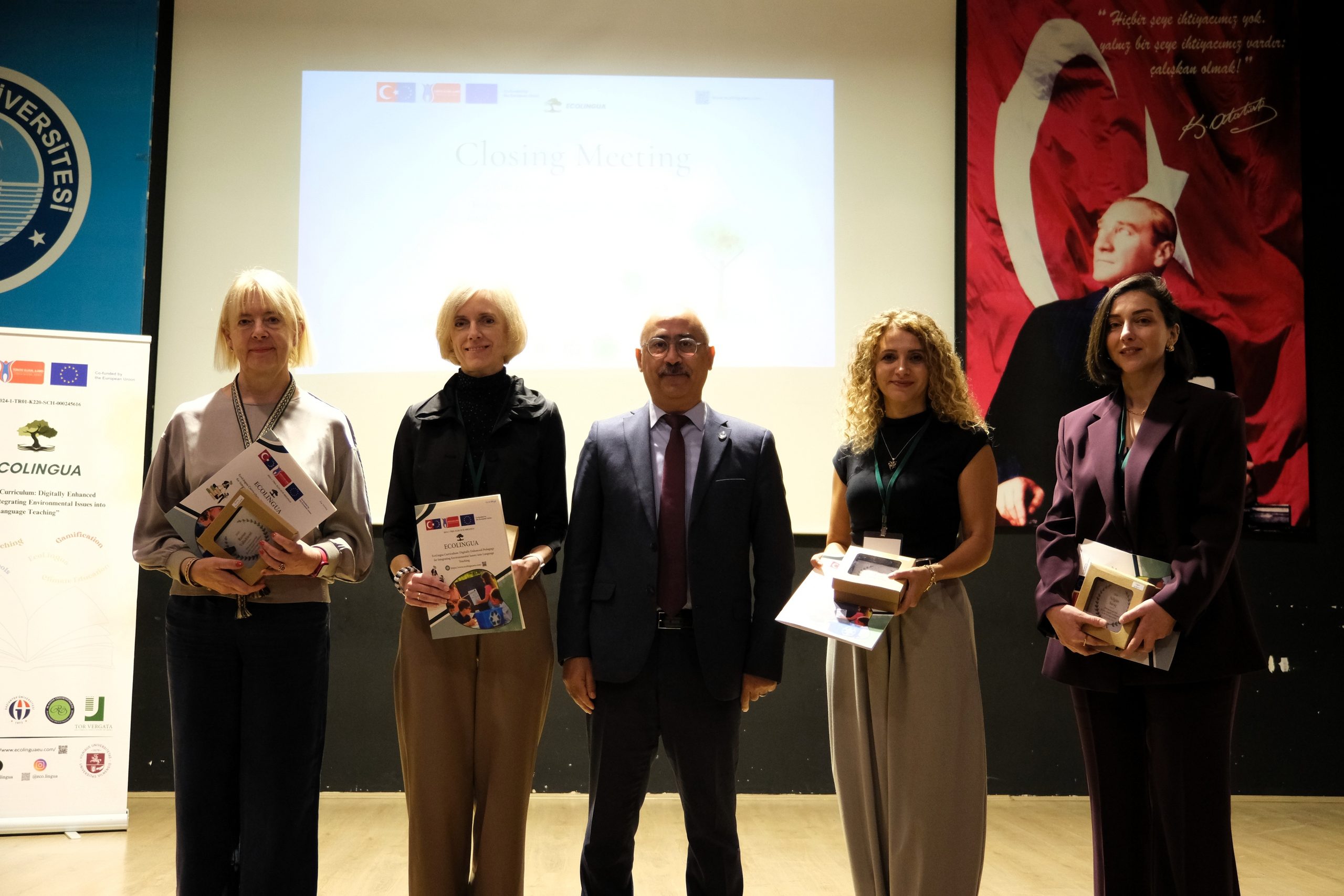 BAÜN'de Çevre Bilinci ve Yabancı Dil Eğitimi Buluşturan Uluslararası EcoLingua Projesi Tamamlandı 11