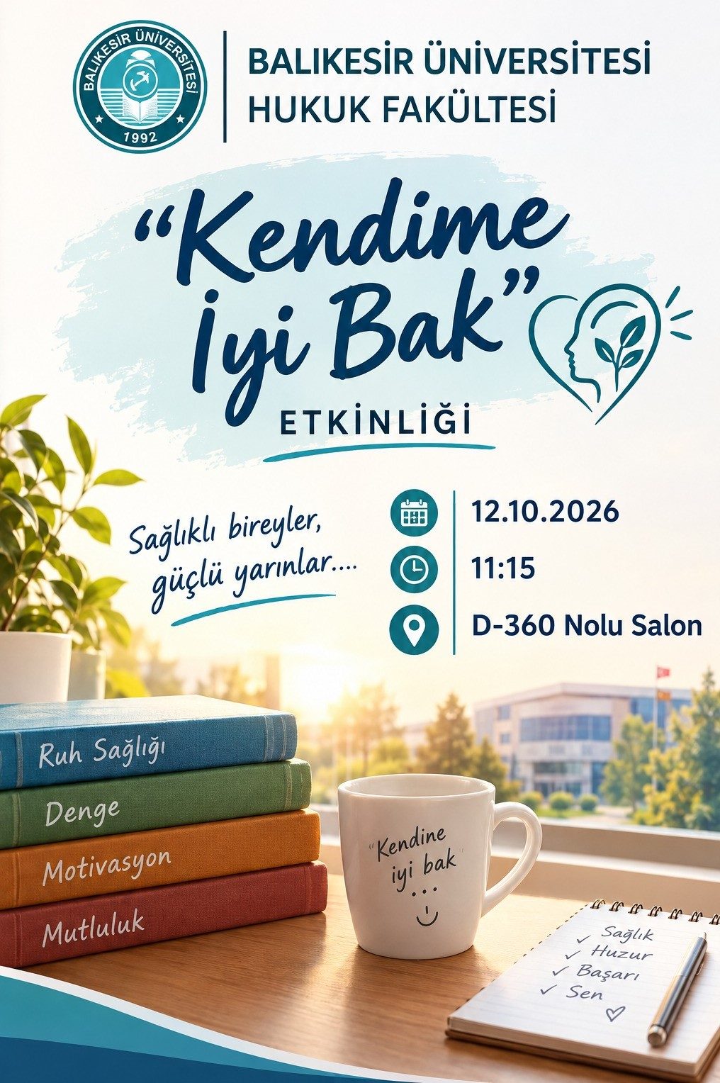 "Kendime İyi Bak" Söyleşisi