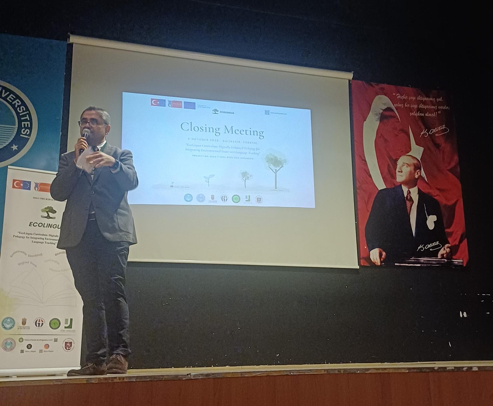BAÜN'de Çevre Bilinci ve Yabancı Dil Eğitimi Buluşturan Uluslararası EcoLingua Projesi Tamamlandı 5