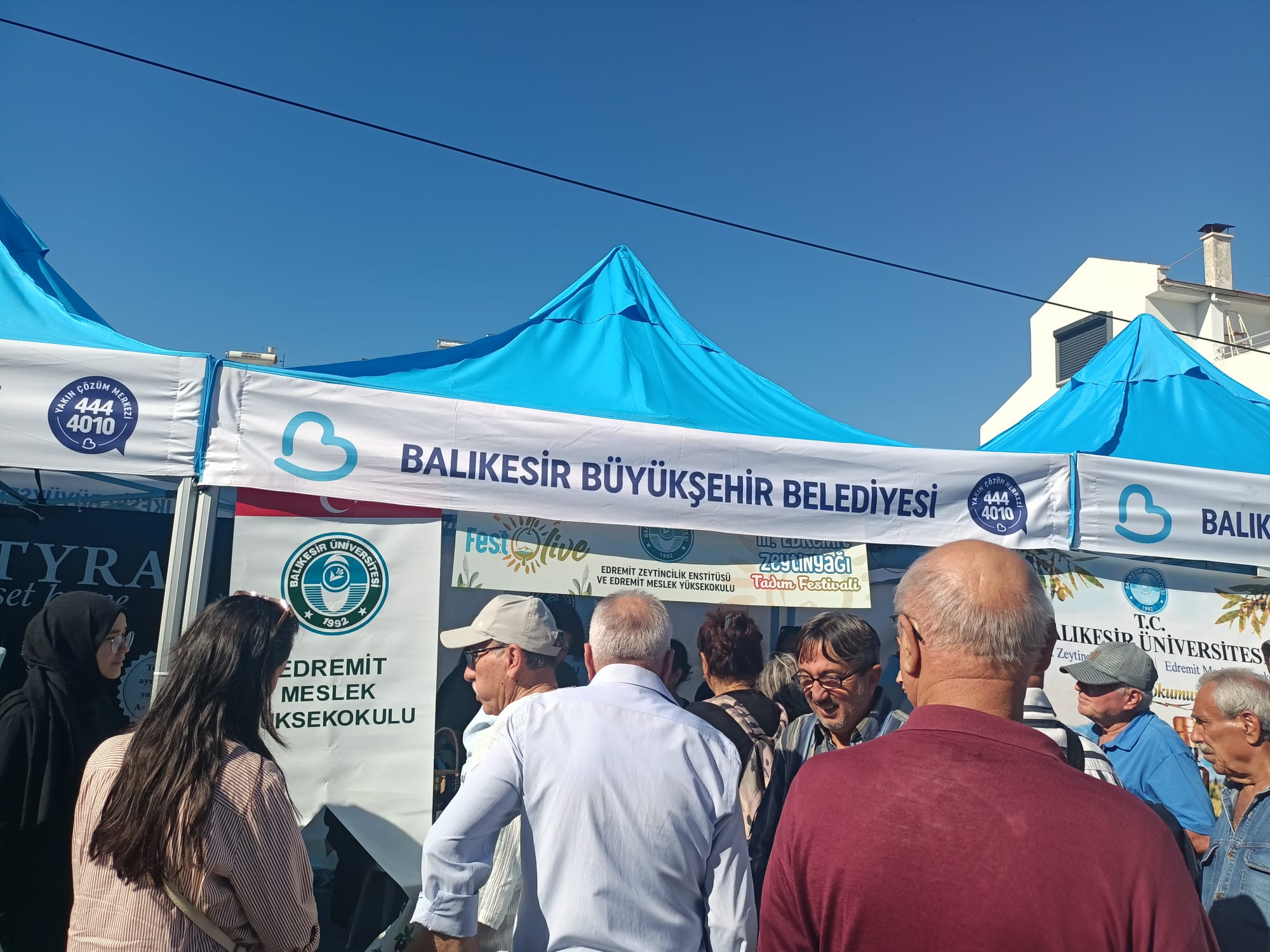 III. Festolive Edremit Zeytinyağı Tadım Festivalinin İkinci Gününde Standımıza Yoğun İlgi 15
