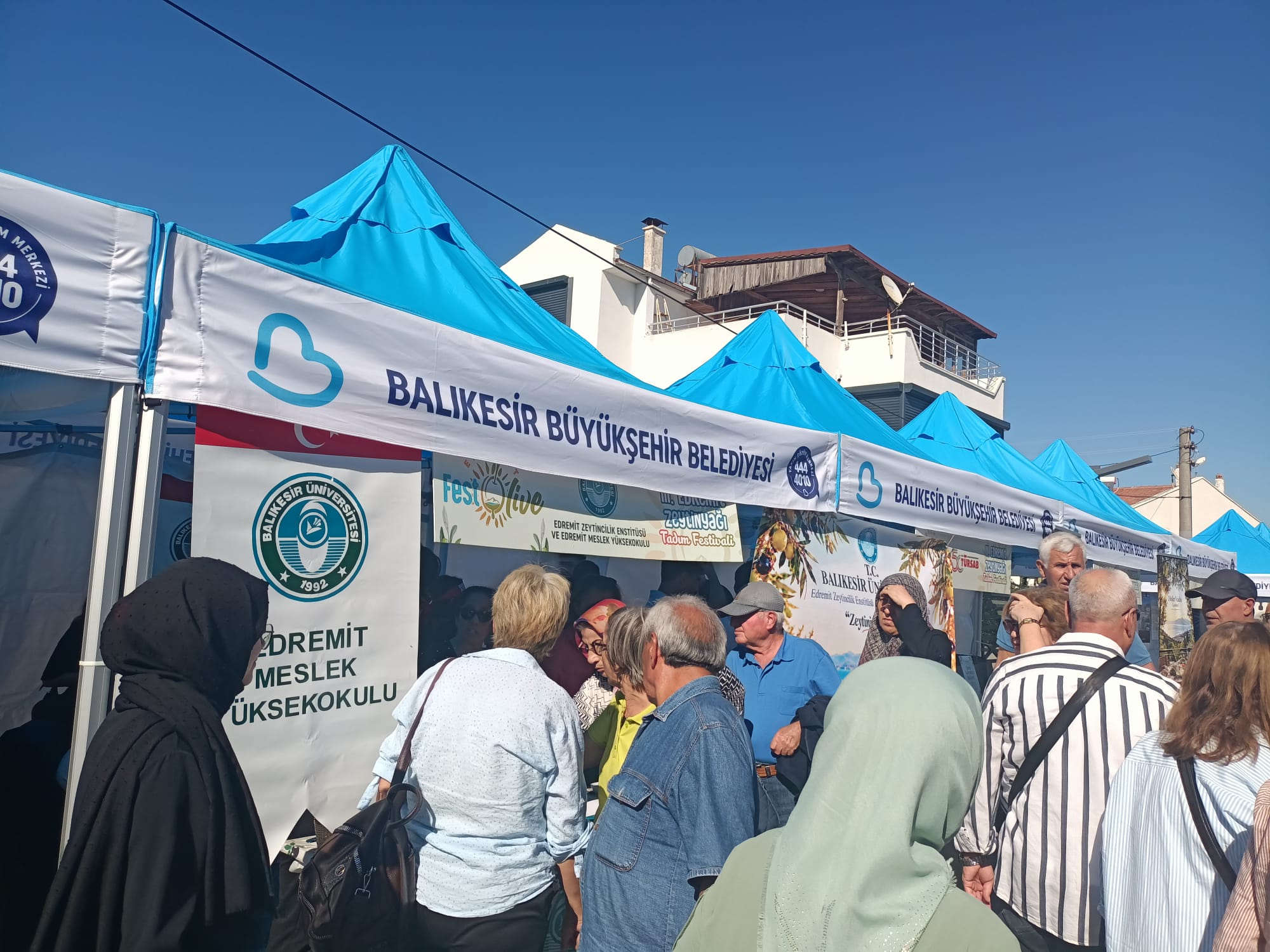 III. Festolive Edremit Zeytinyağı Tadım Festivalinin İkinci Gününde Standımıza Yoğun İlgi 11