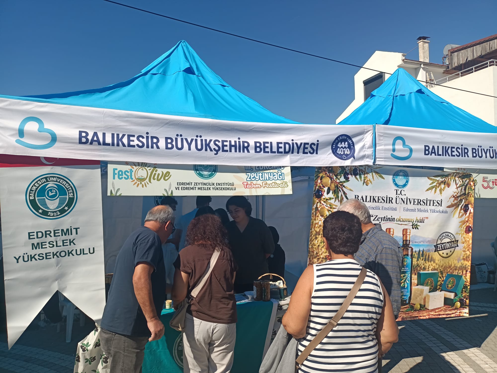 III. Festolive Edremit Zeytinyağı Tadım Festivalinin İkinci Gününde Standımıza Yoğun İlgi 9