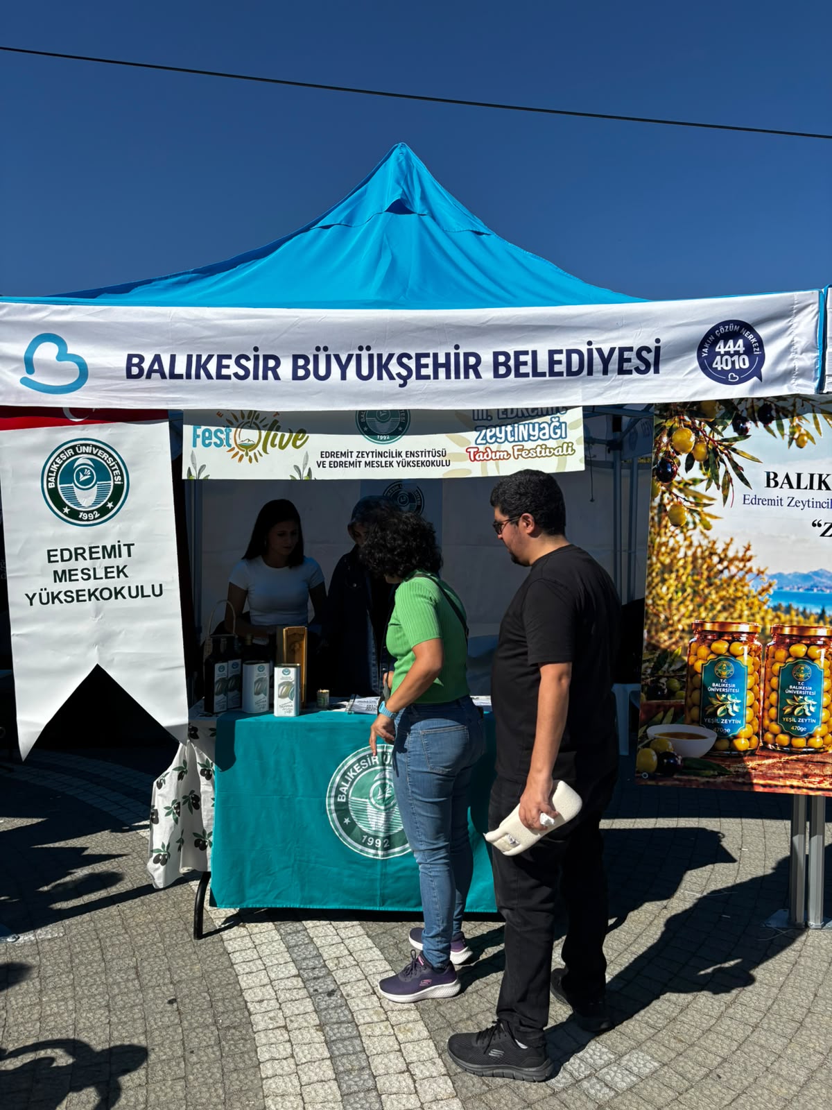 III. Festolive Edremit Zeytinyağı Tadım Festivalinin İkinci Gününde Standımıza Yoğun İlgi 6