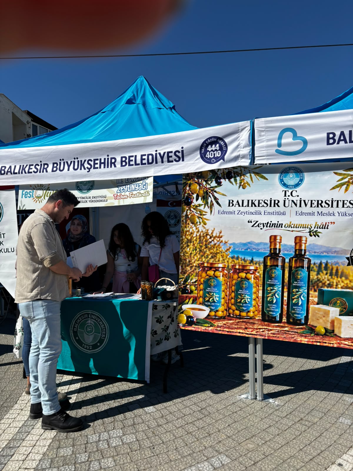 III. Festolive Edremit Zeytinyağı Tadım Festivalinin İkinci Gününde Standımıza Yoğun İlgi 5