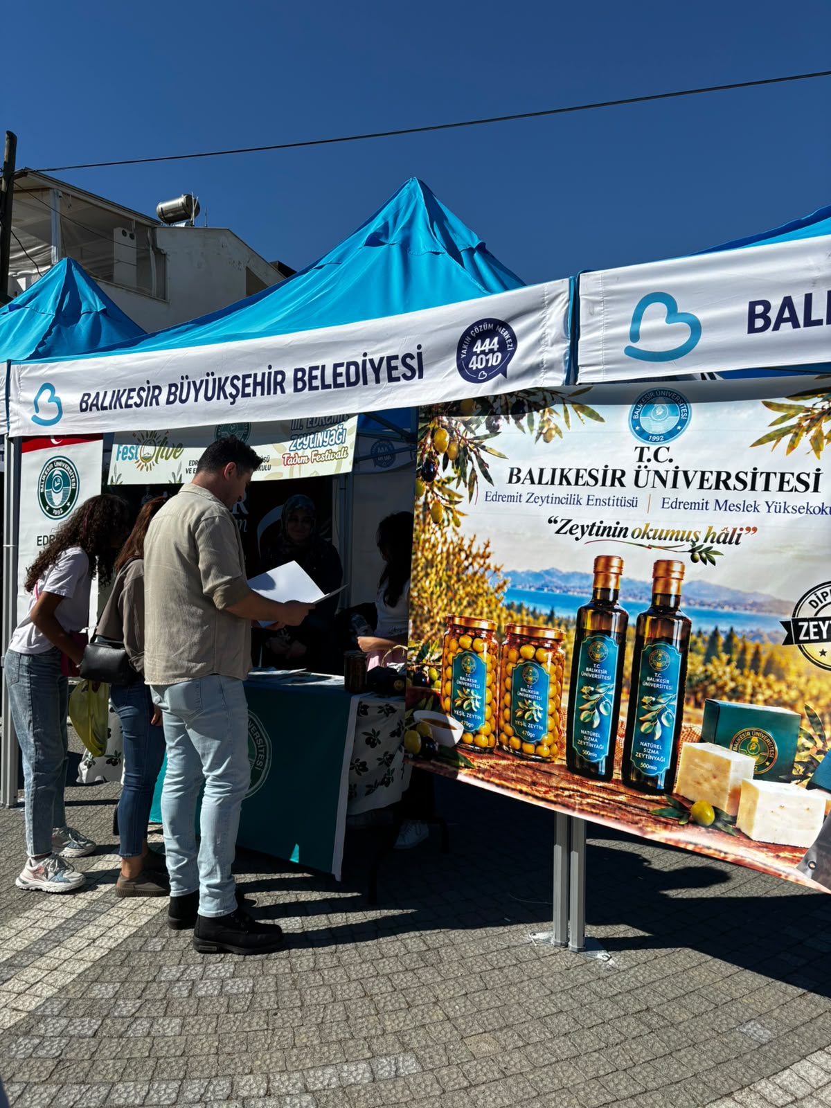 High Interest in Our Stand on the Second Day of the 3rd Edremit Festolive Olive Oil Tasting Festival 5