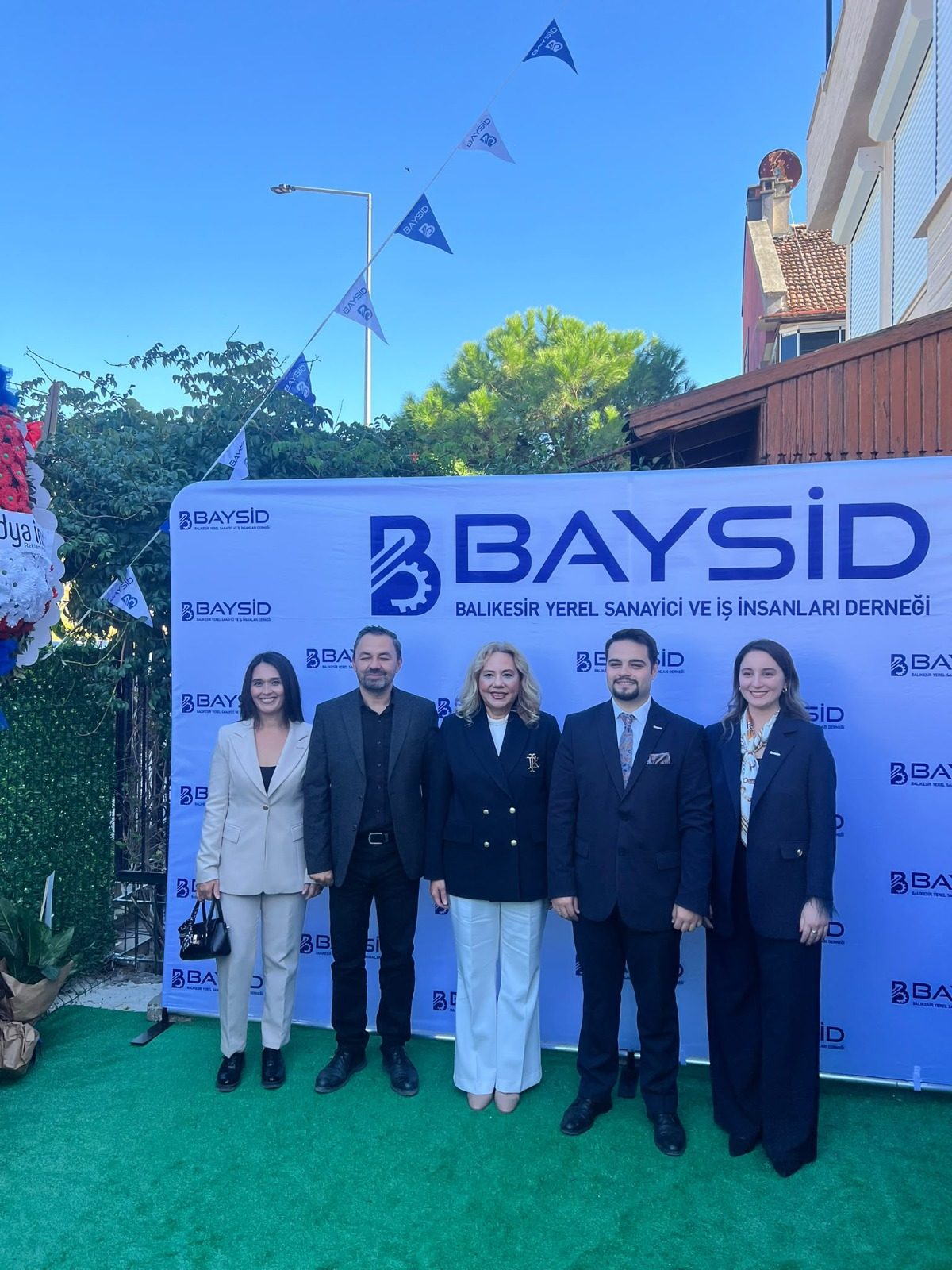 Balıkesir MYO Yönetimi, BAYSİD Yeni Hizmet Binasının Açılış Törenine Katıldı