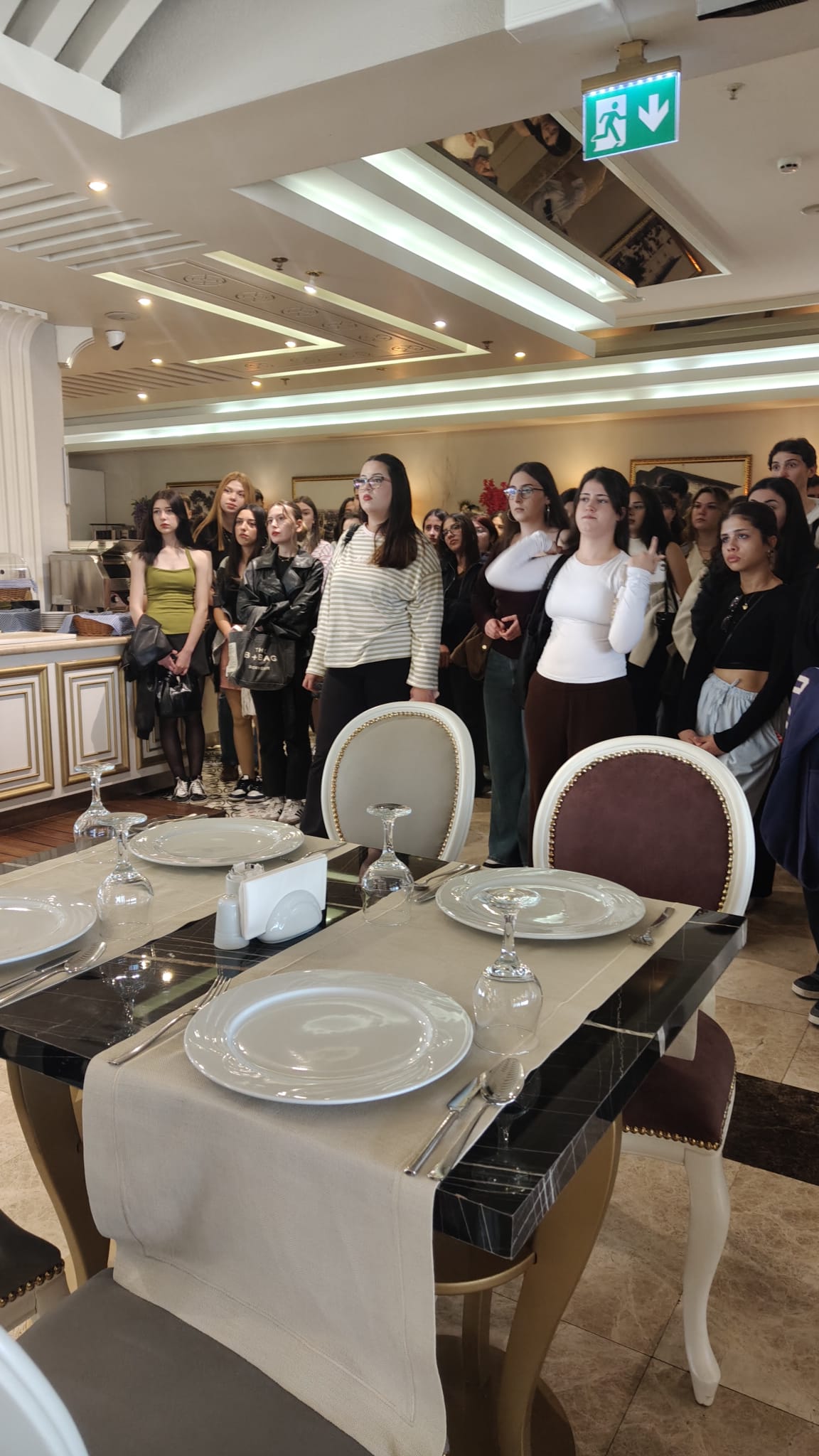 Turizm ve Otel İşletmeciliği Programı Öğrencilerinden Altın Otel’e Teknik Gezi 4