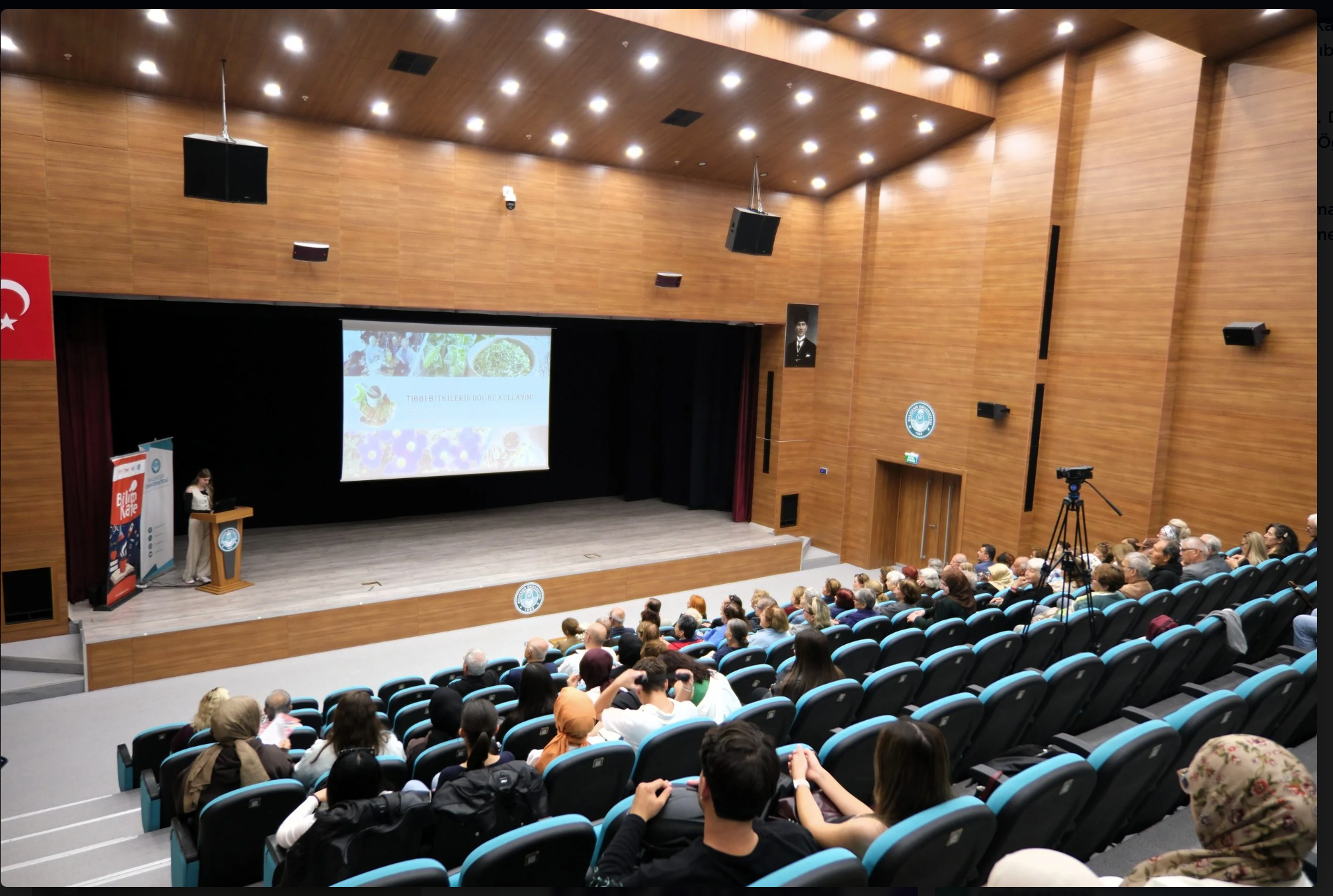 Gerontoloji Bölümümüzün İş Birliğiyle “Tıbbi Bitkilerin Doğru Kullanımı” Semineri Gerçekleştirildi 3
