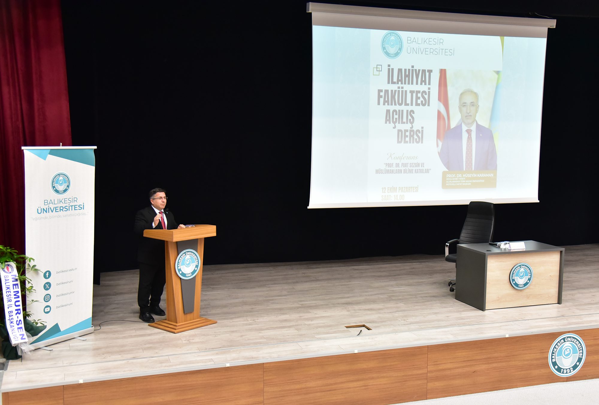 Prof. Dr. Hüseyin Karaman, BAÜN’de İslam Medeniyetinin Bilimsel Mirasını Anlattı 5