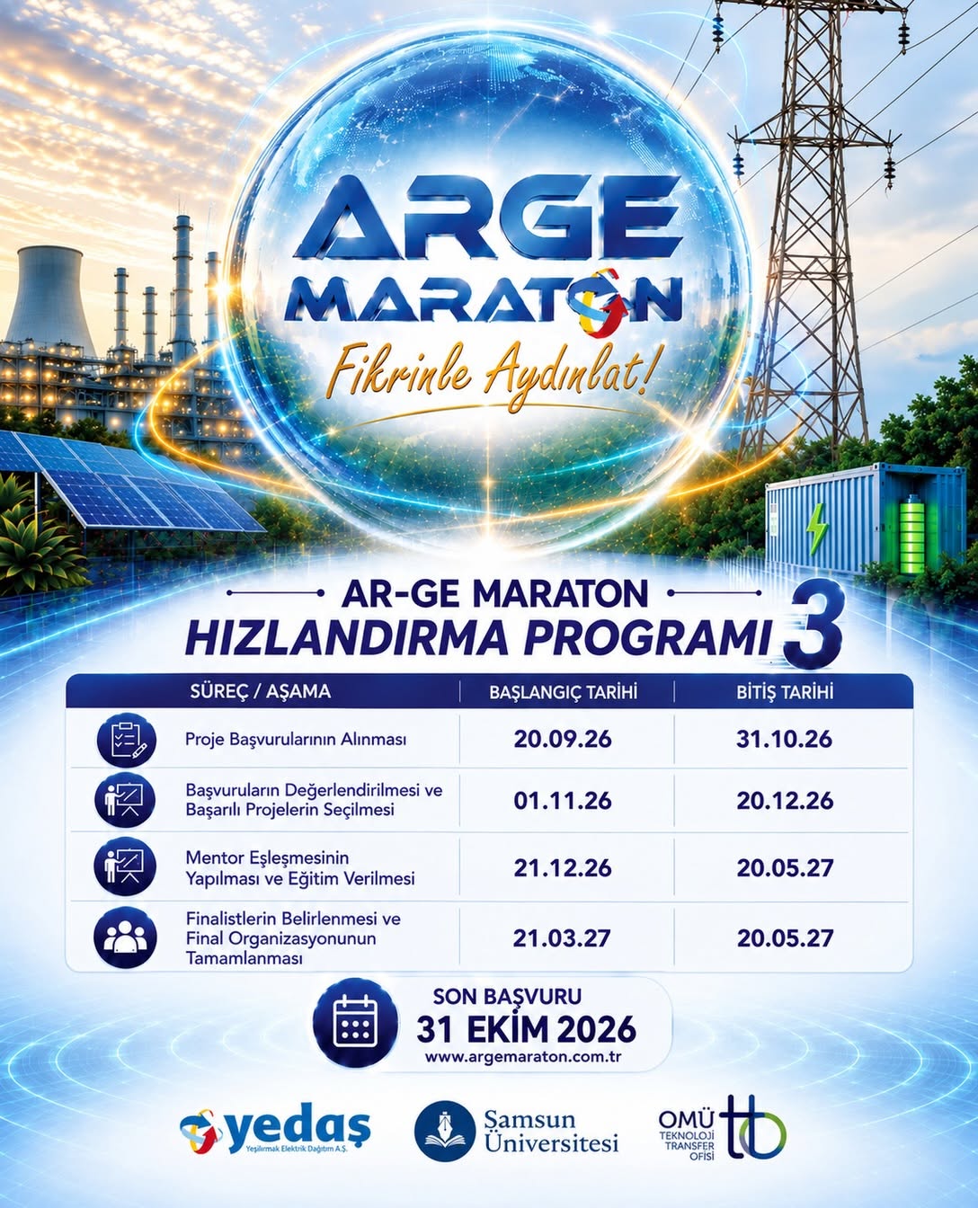 Ar-Ge Maraton Hızlandırma Programı 3: Fikrinle Aydınlat! 2