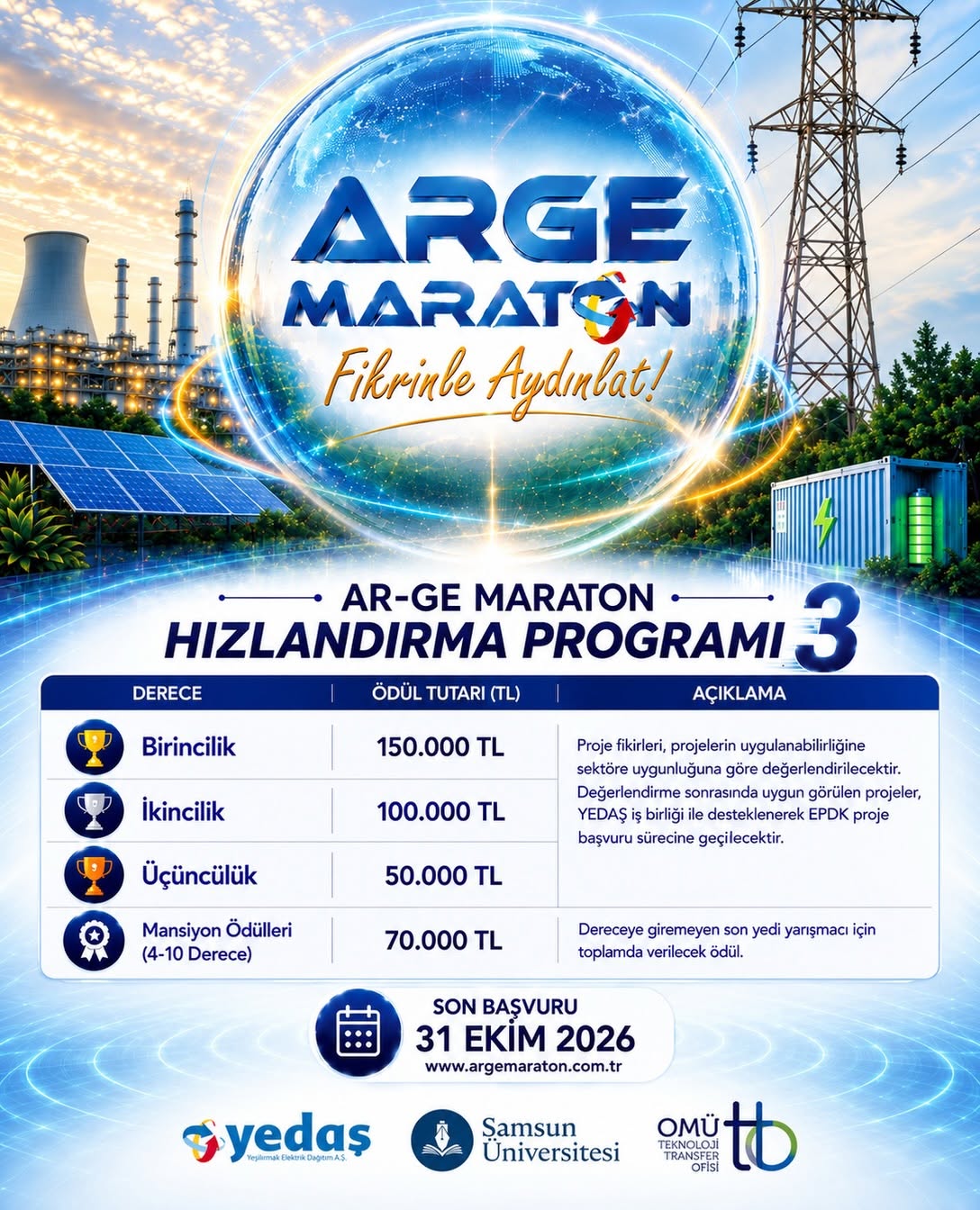 Ar-Ge Maraton Hızlandırma Programı 3: Fikrinle Aydınlat! 3