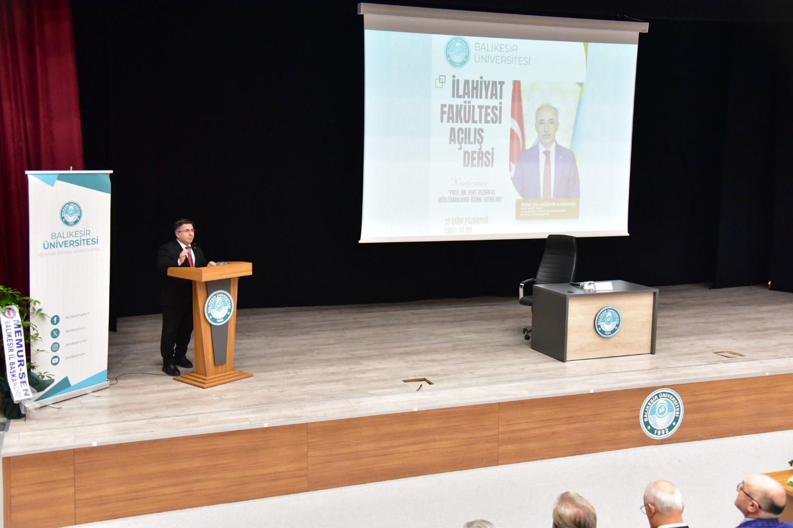 FAKÜLTEMİZİN AKADEMİK AÇILIŞ DERSİ  6