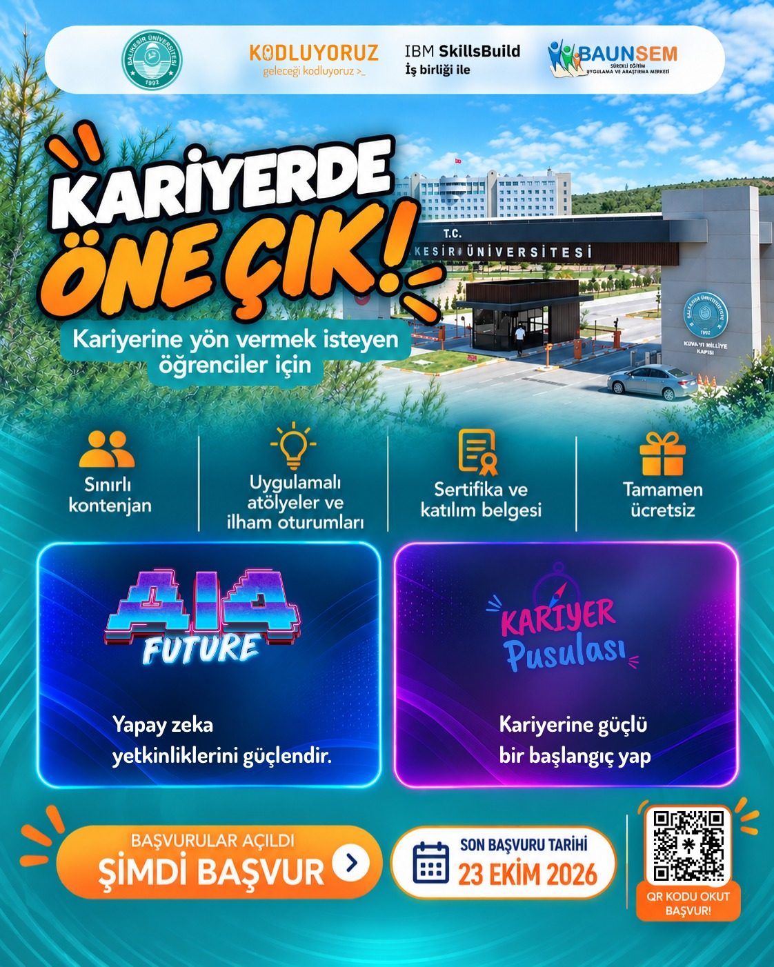 IBM x Kodluyoruz Programları Başvuruları
