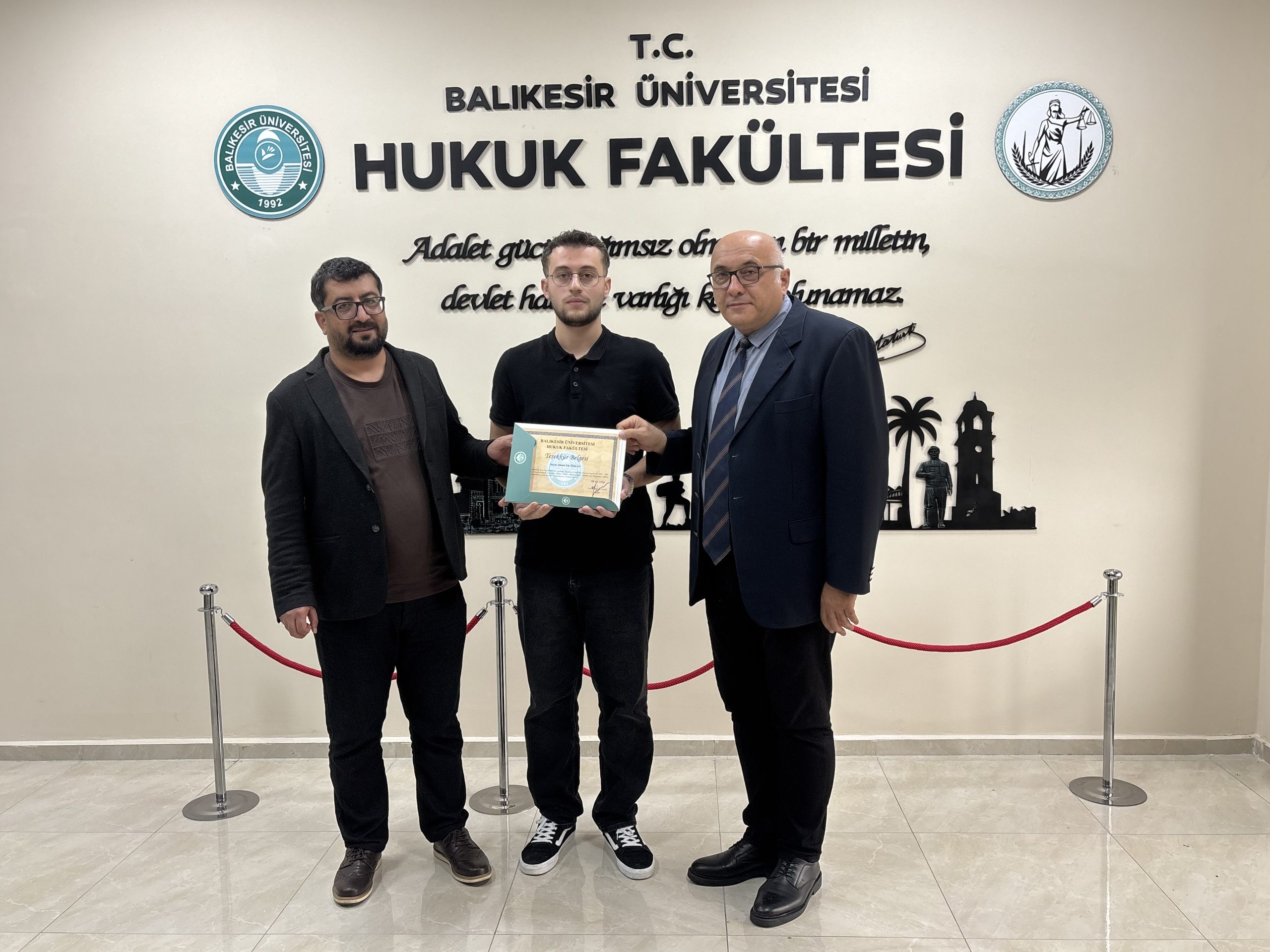 Ulusal Staj Programı Kapsamında Stajlarını Tamamlayan Öğrencilerimize Teşekkür Belgesi 14