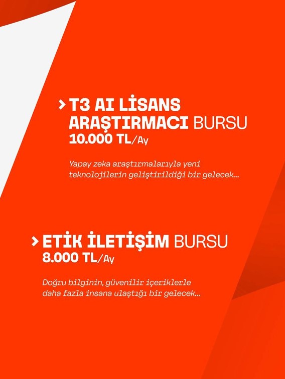 Değerli öğrencilerimiz, 2027 Burs Programı başvuruları başlamıştır. 🎓 📅