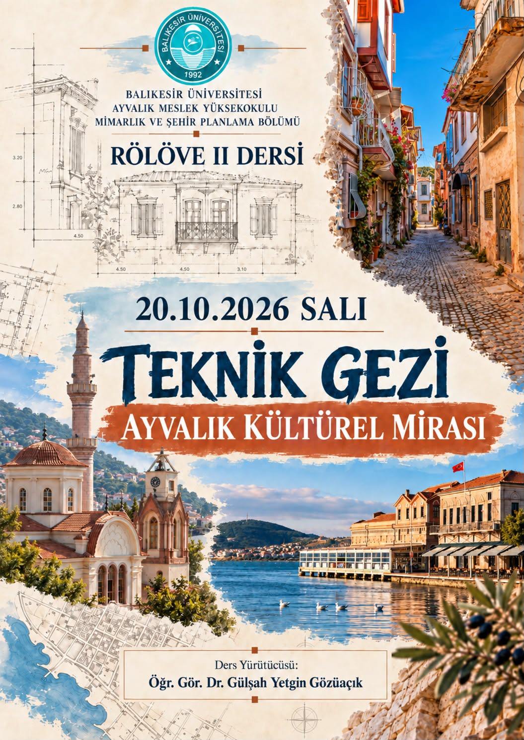 "Ayvalık Kültürel Mirası" Temalı Teknik Gezi