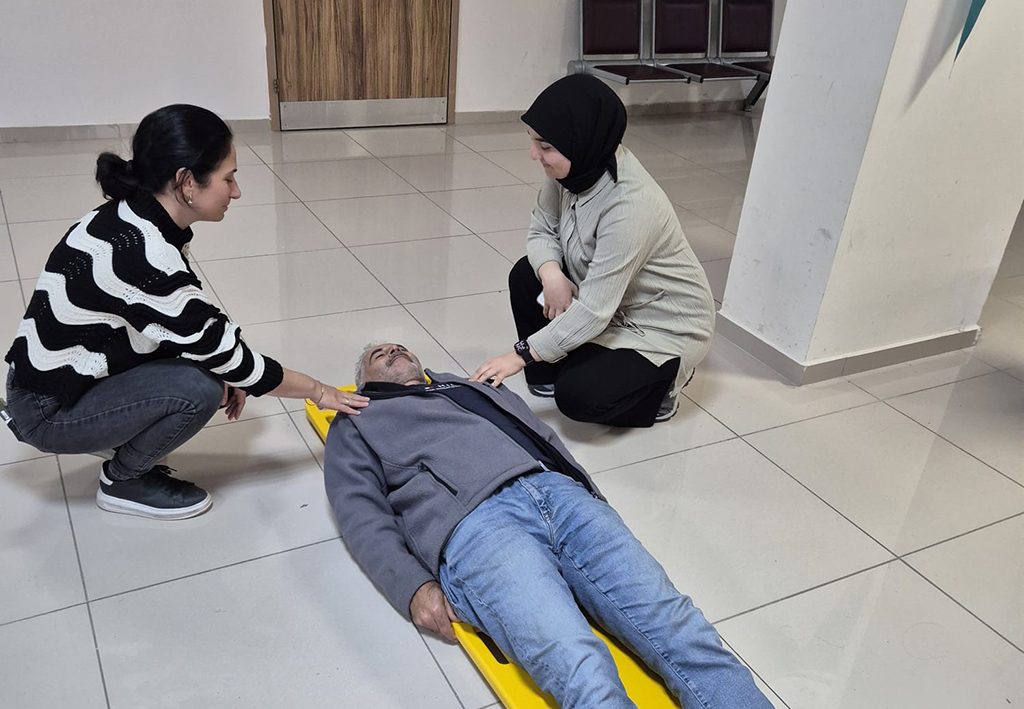 Fakültemizde Acil Durum Tatbikatı Başarıyla Gerçekleştirildi 1