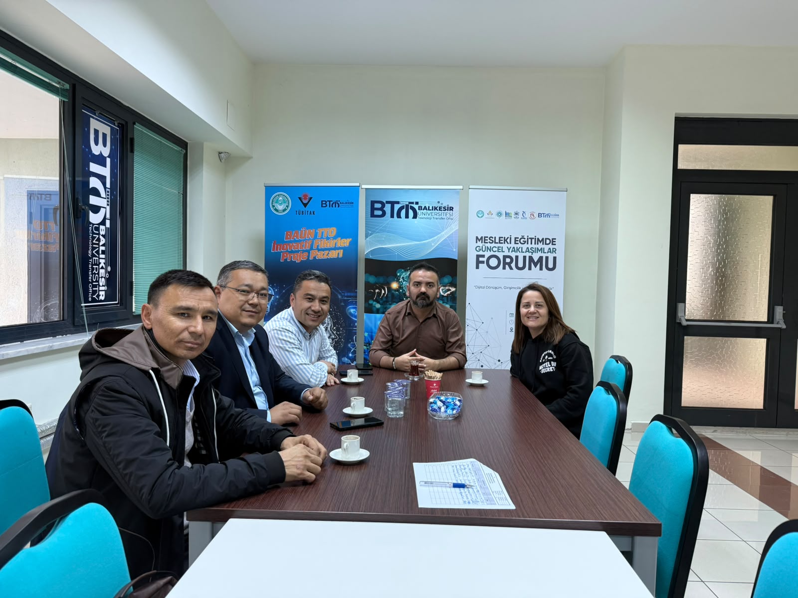 Özbekistan Akademisyen Heyetinden BAÜN TTO’ya Çalışma Ziyareti