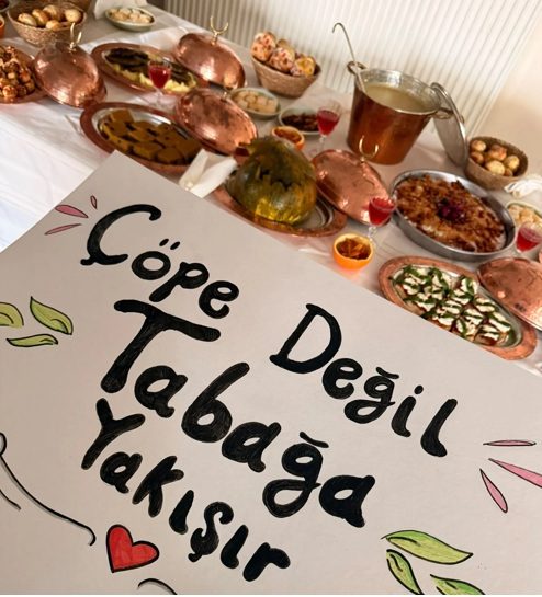 BAÜN Sındırgı MYO Aşçılık Programı Öğrencilerinden Gıda İsrafına Karşı Lezzetli Dokunuş 2