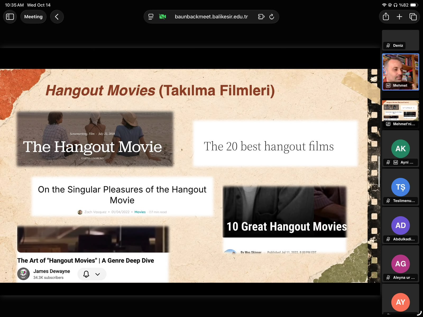 Bir Filmin İçinde Vakit Geçirmek: Sinema, Mekân ve Atmosfer 5