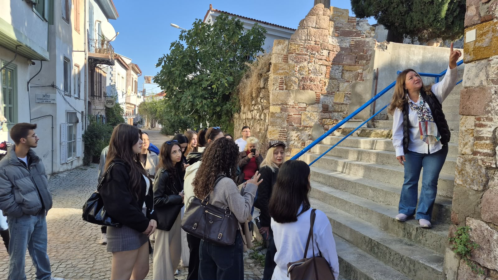 Balıkesir University Ayvalık Vocational School Architecture Restoration Program Technical Trip from Students 4