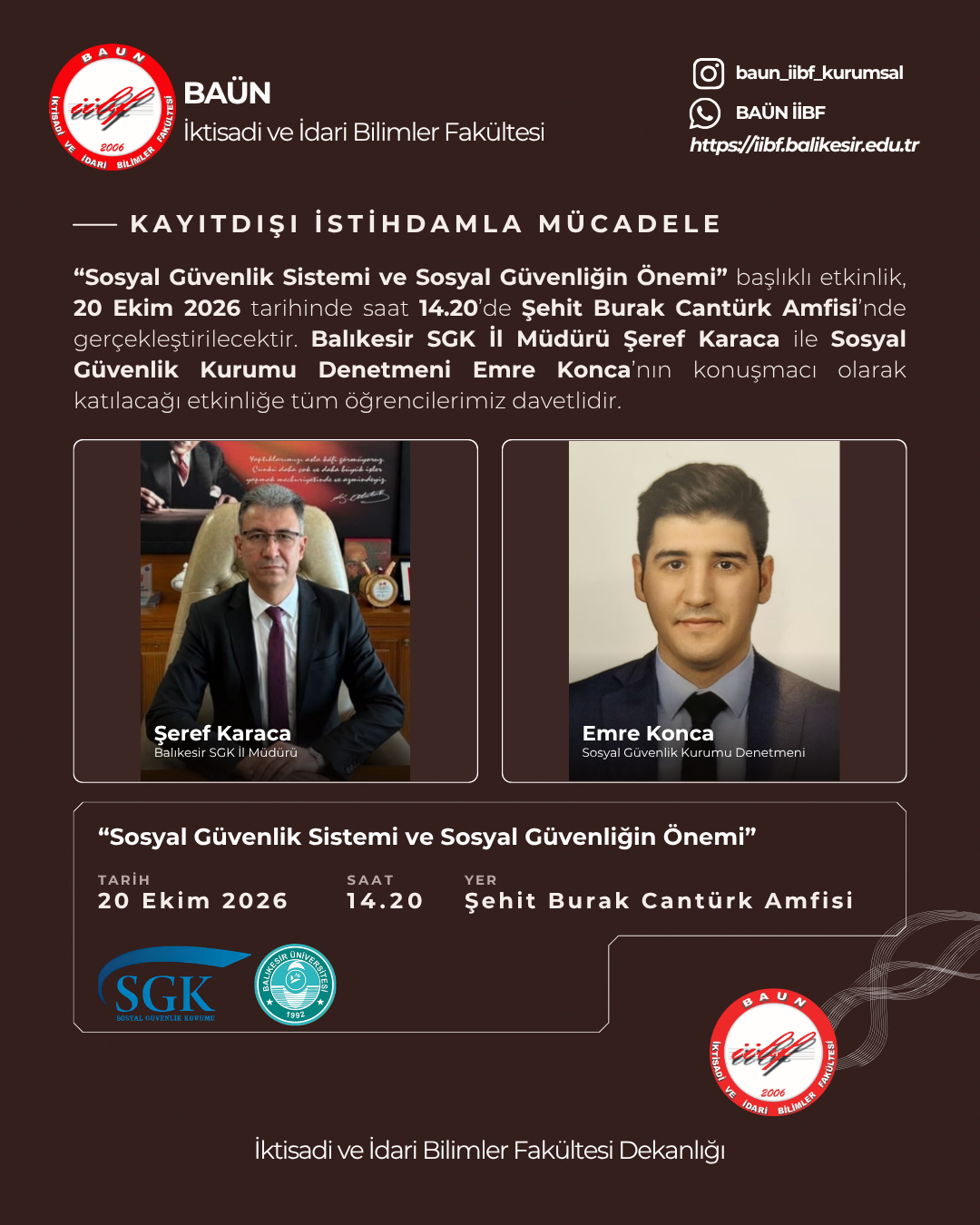 Kayıt Dışı İstihdamla Mücadele: Sosyal Güvenlik Sistemi ve Sosyal Güvenliğin Önemi Söyleşisi