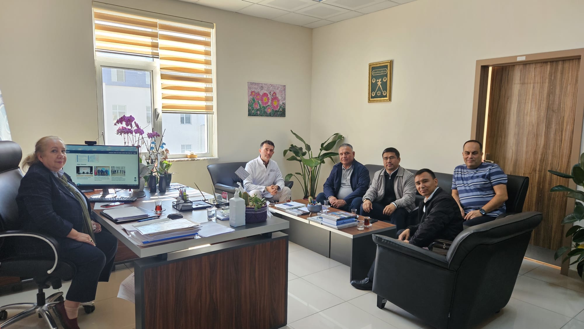 Özbekistan IMPULS BSR Akademisyenlerinden Fakültemize Ziyaret