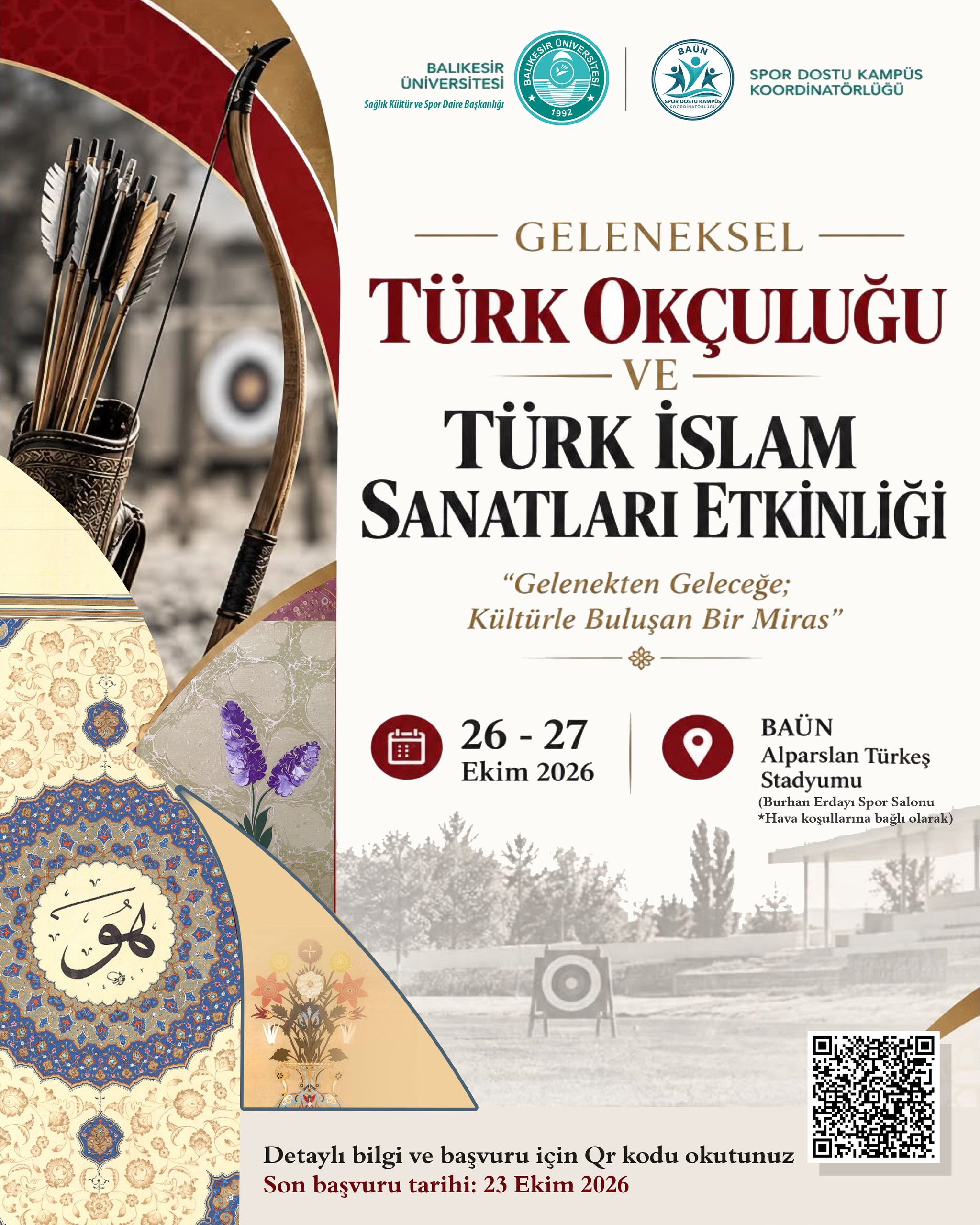 Geleneksel Türk Okçuluğu ve Türk İslam Sanatları Etkinliği