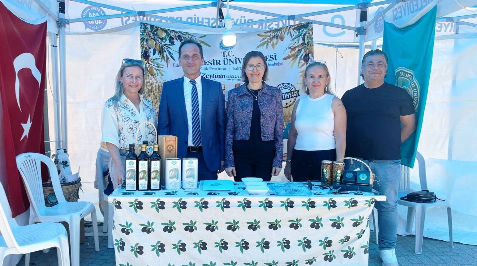 Balıkesir Üniversitesinin Zeytin Ürünleri FestOlive’da Tanıtıldı
