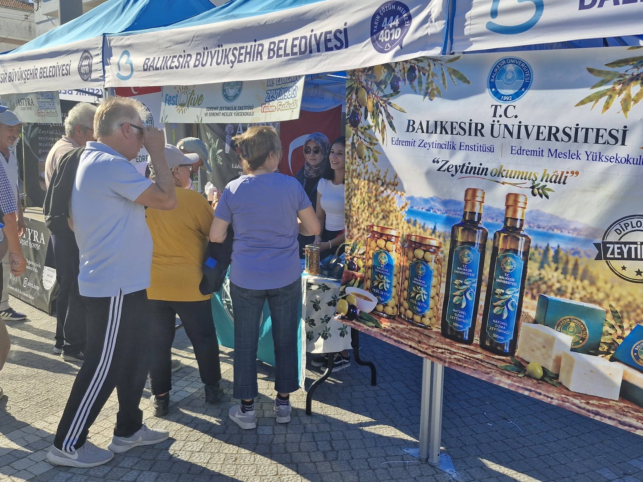 Balıkesir Üniversitesinin Zeytin Ürünleri FestOlive’da Tanıtıldı 2