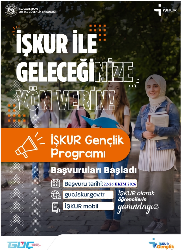 İŞKUR Gençlik Programı Başvuruları Başladı