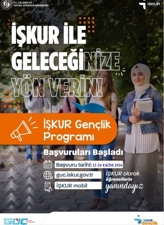 İŞKUR Gençlik Programı Başvuruları