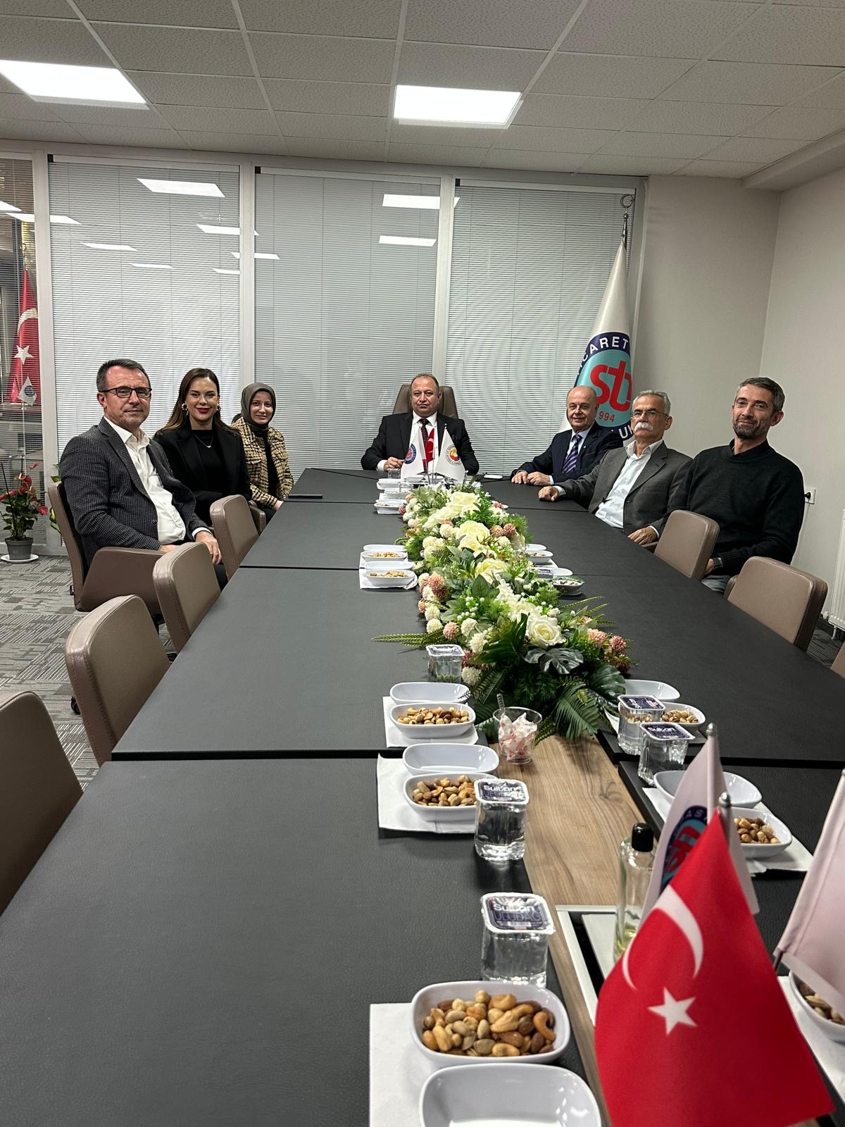 Susurluk Ticaret Odası Yönetim Kurulu Başkanı'na Hayırlı Olsun Ziyareti 1