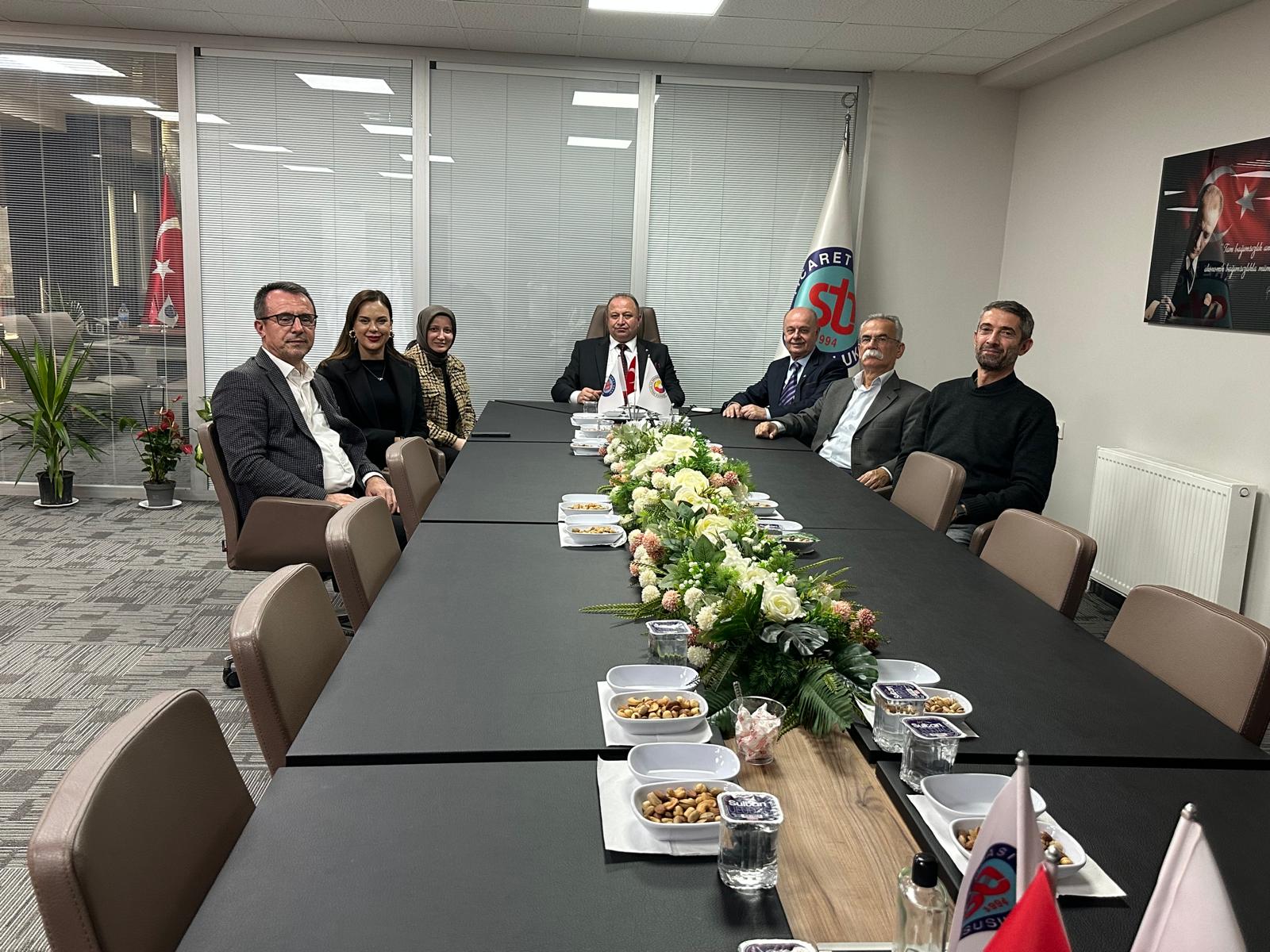 Susurluk Ticaret Odası Yönetim Kurulu Başkanı'na Hayırlı Olsun Ziyareti