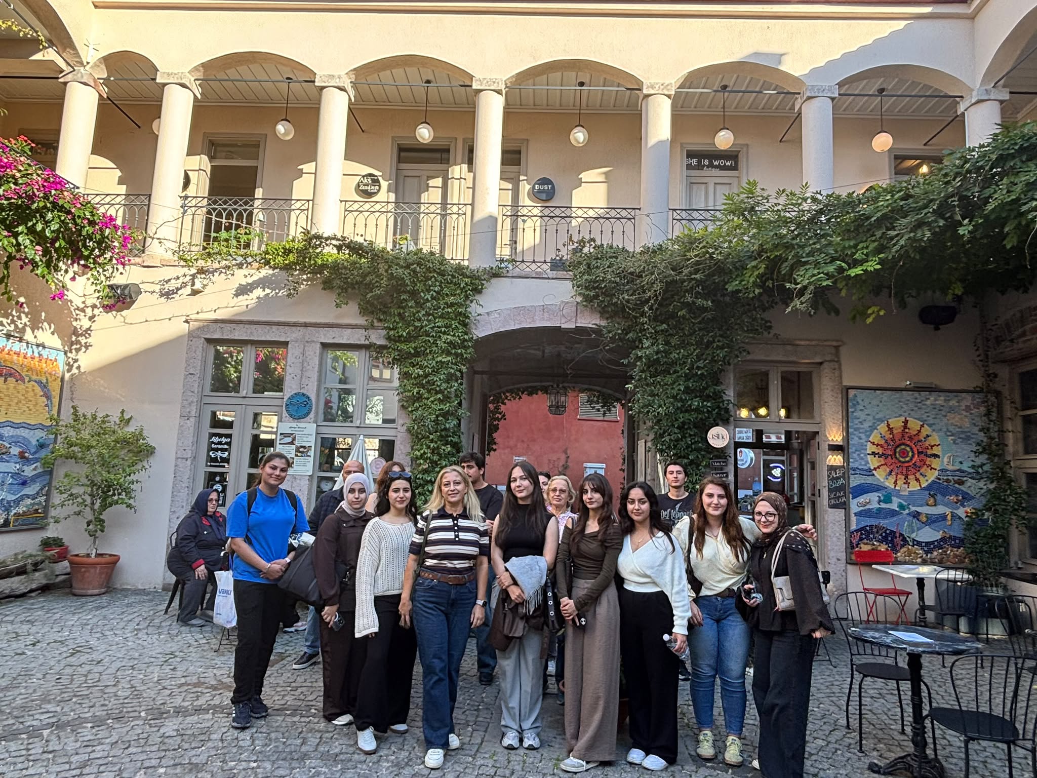 Balıkesir University Ayvalık Vocational School Students studied the Cultural Heritage of Ayvalik.