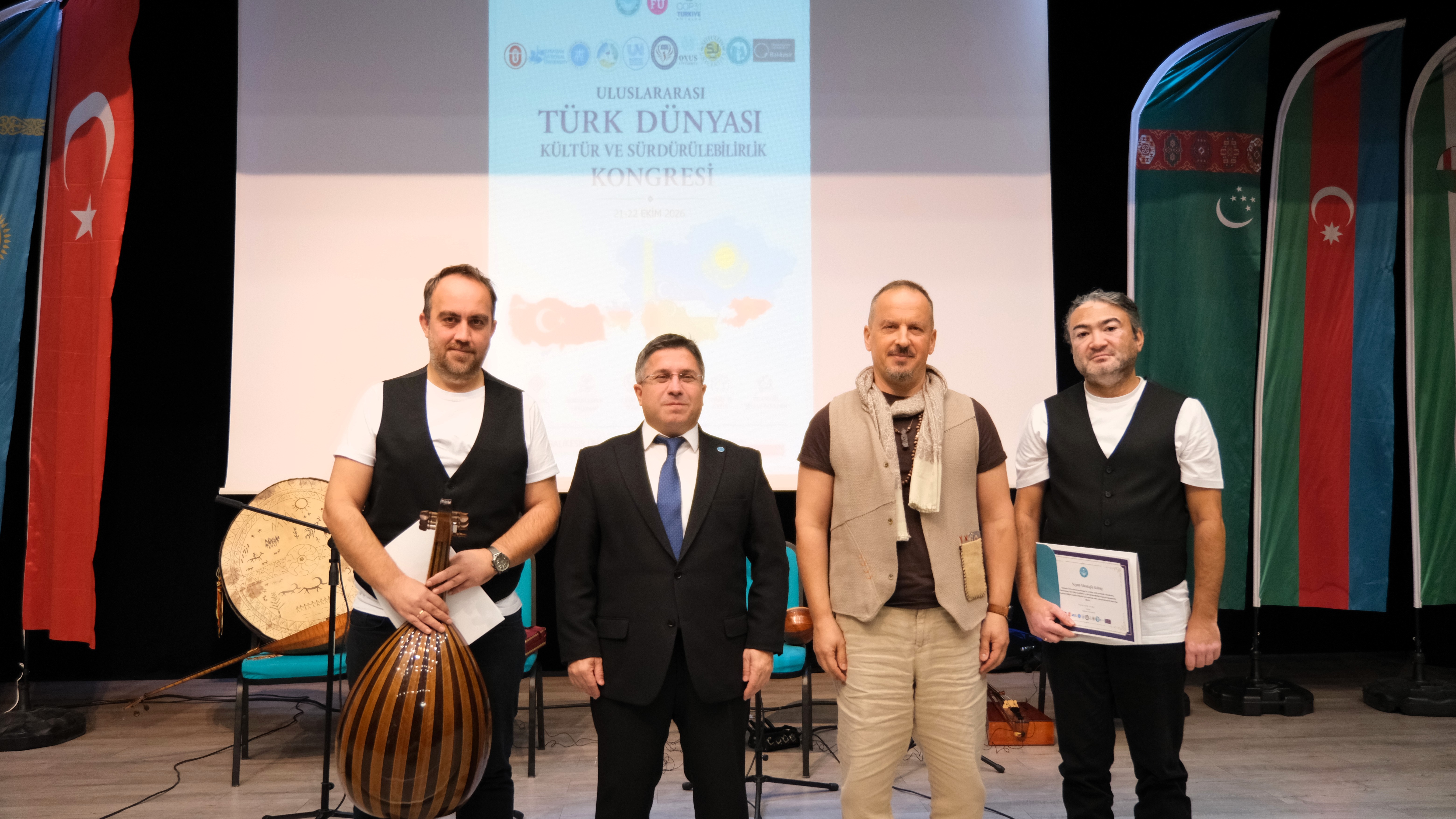 Türk Dünyasından Akademisyen ve Araştırmacılar, 1. Uluslararası Türk Dünyası Kültür ve Sürdürülebilirlik Kongresinde BAÜN’de Buluştu 10
