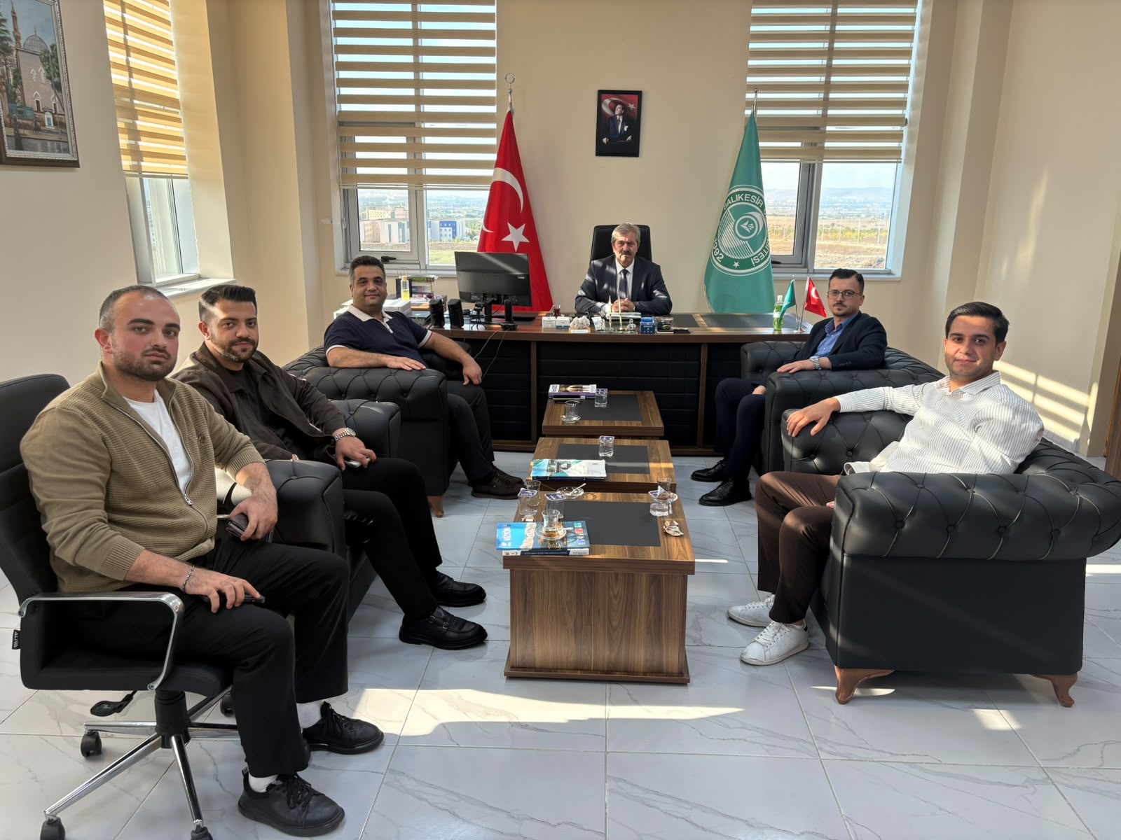Kriterhaber Genel Yayın Yönetmeni Talha Yurdakök ve Beraberindeki Heyetten Fakültemize Ziyaret