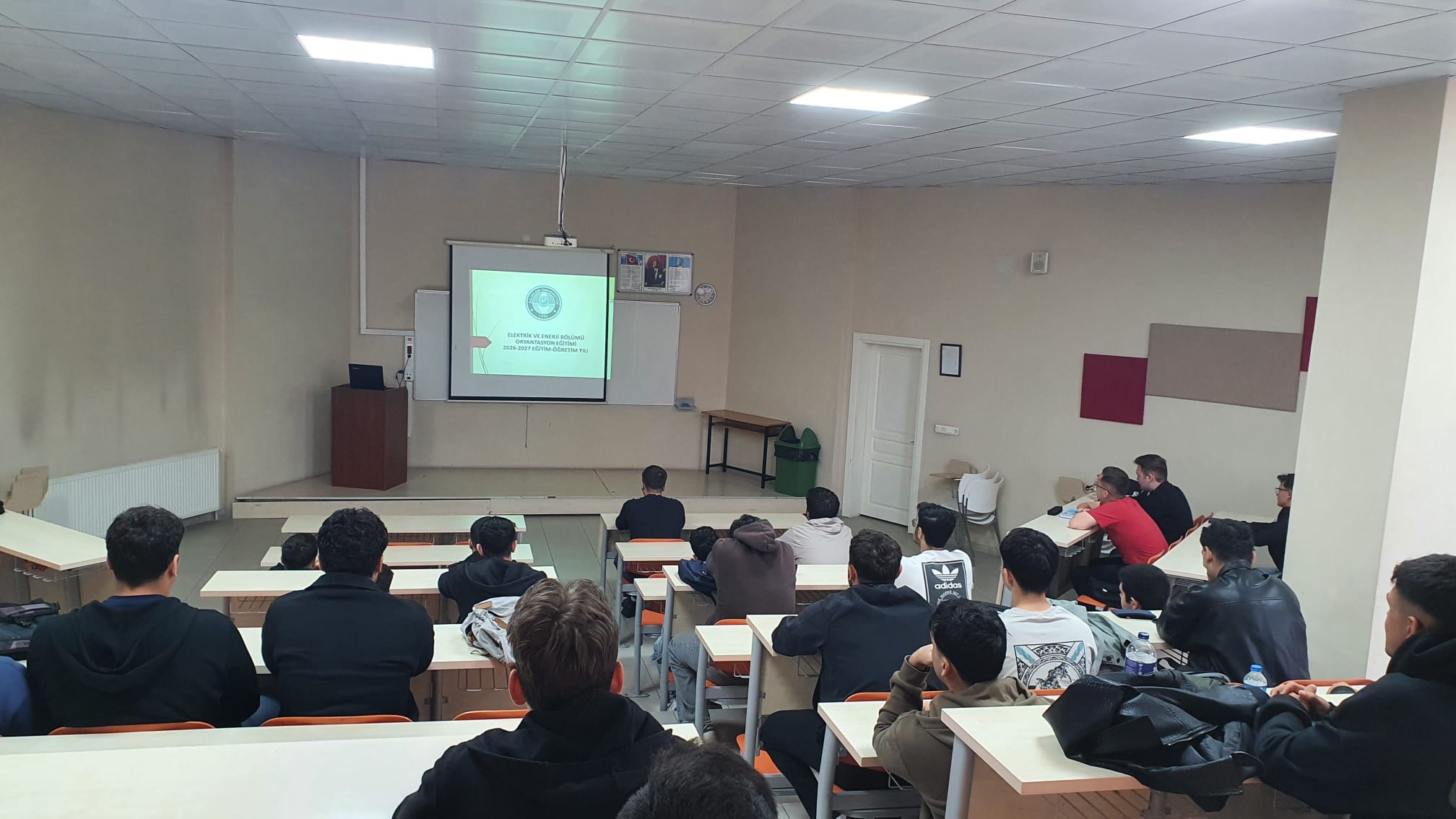 Elektrik Programı 1. Sınıf Öğrencilerine Oryantasyon Eğitimi Gerçekleştirildi